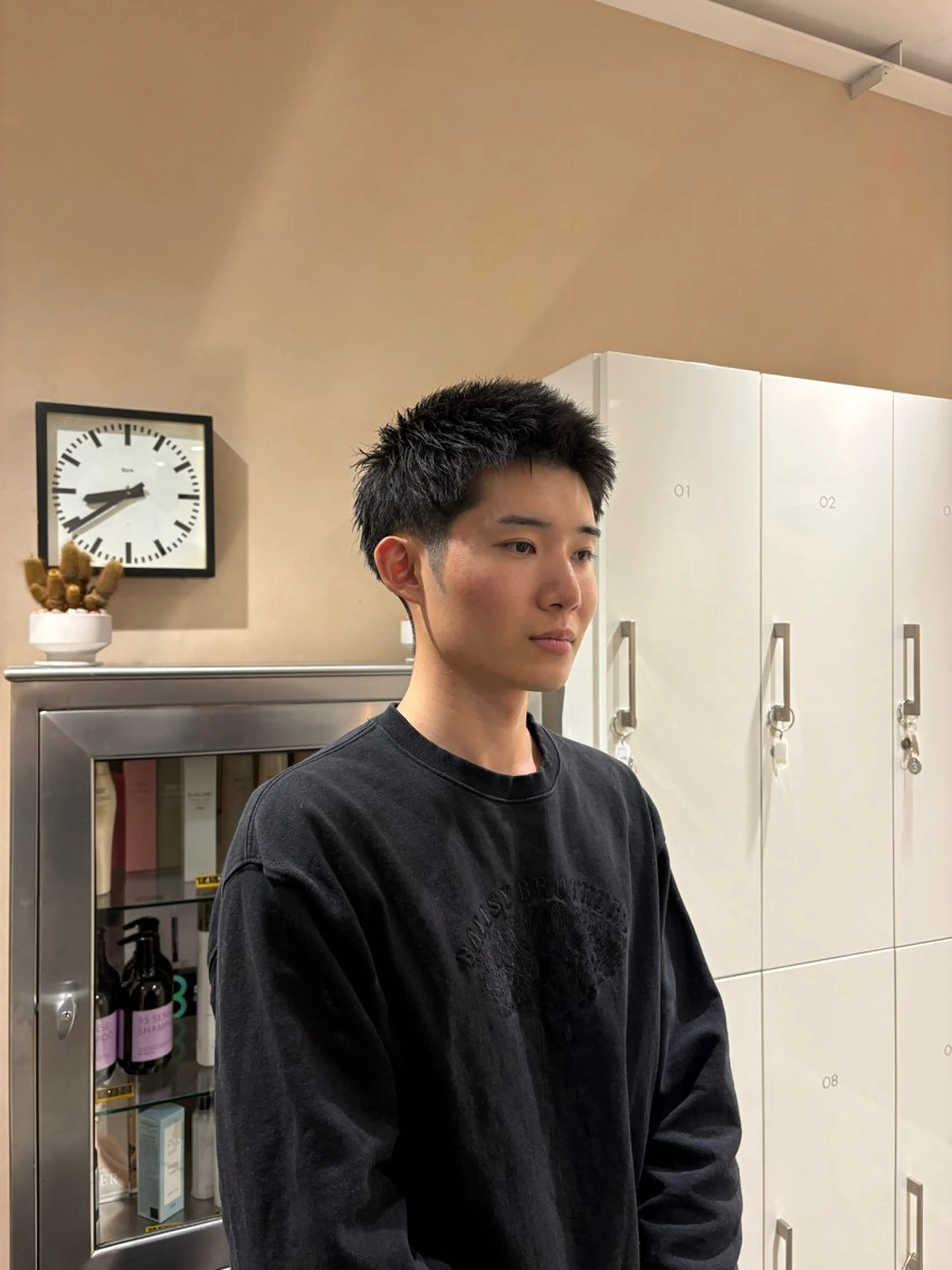 ショート メンズ 勝山 雪菜のヘアスタイル