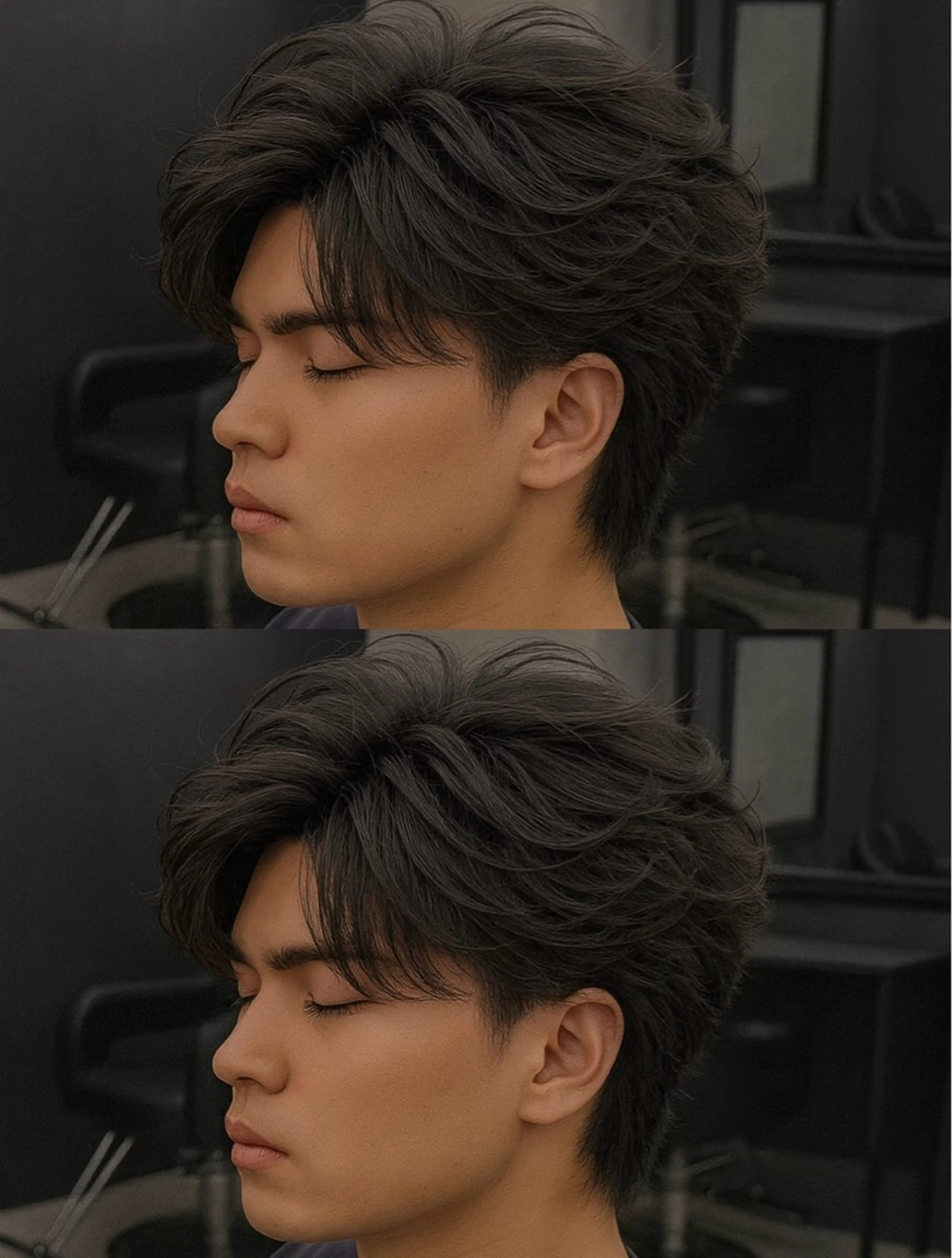 ミディアム パーマ ヘアアレンジ メンズ ミディアムパーマ メンズパーマ メンズツイストパーマ 波巻きパーマ ツイストパーマ 💥社会人パーマ 小林 海斗💥のヘアスタイル