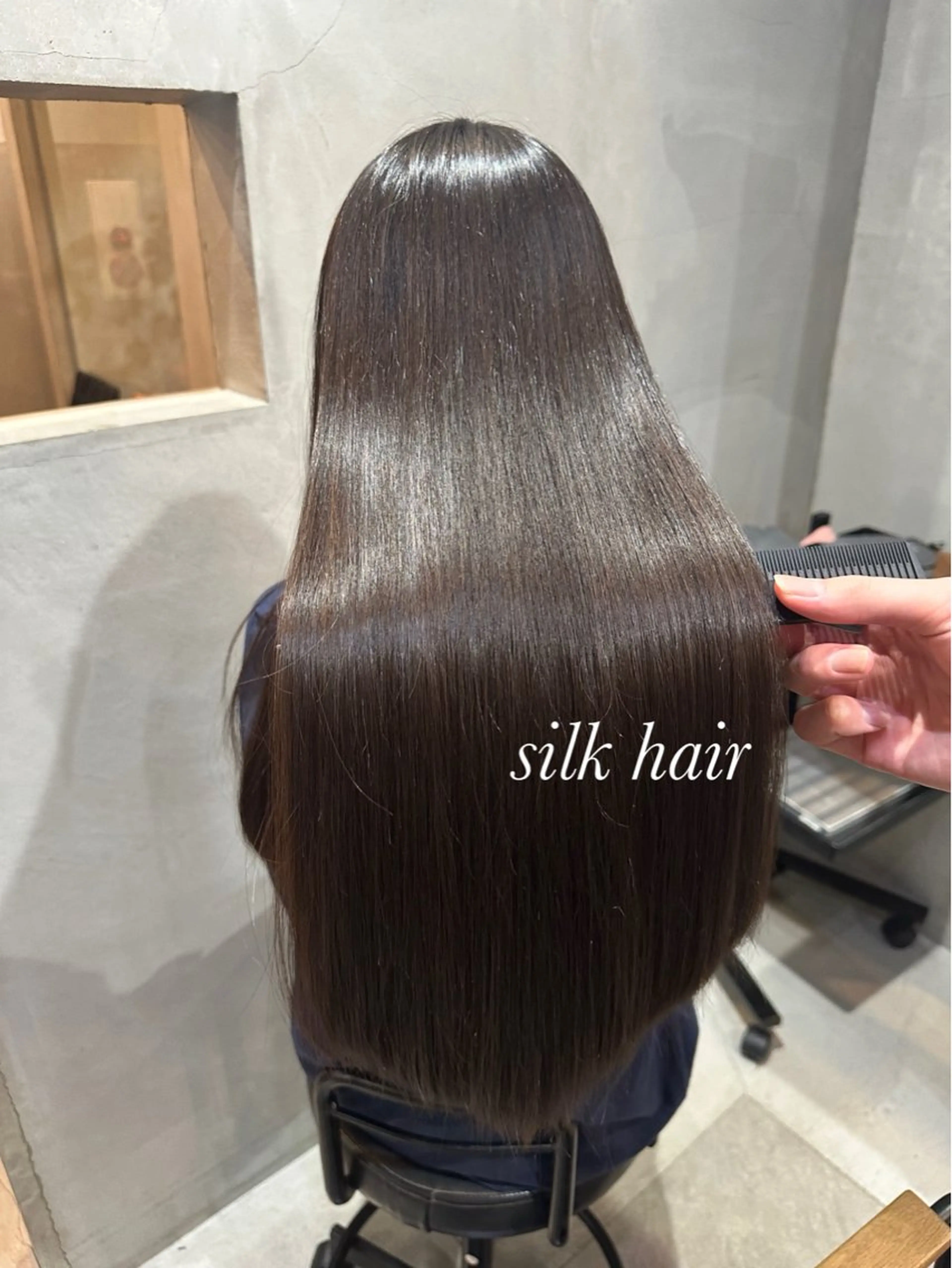 ロング カット トリートメント 髪質改善|縮毛矯正 ◎店長◎Keitaのヘアスタイル