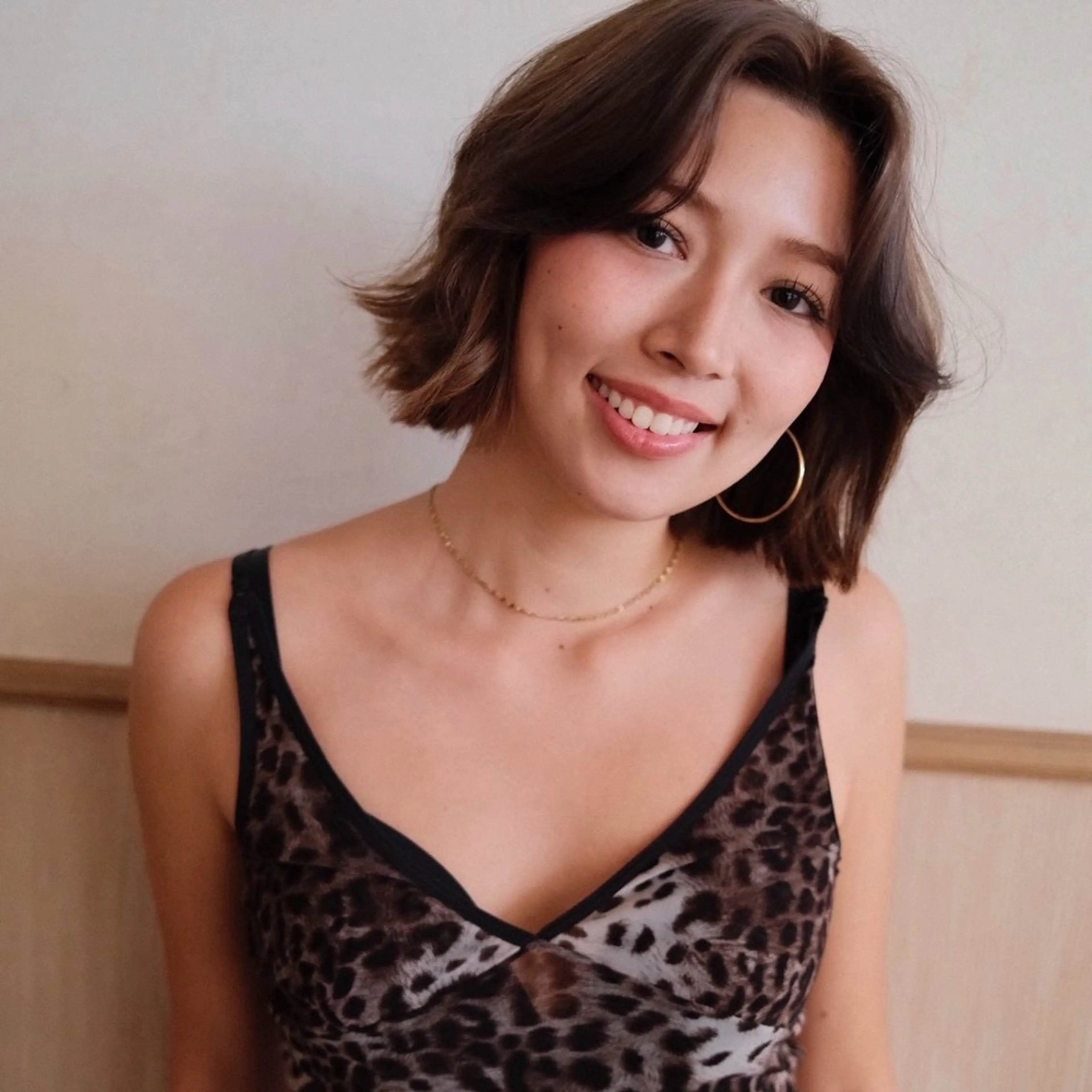 カラー ブリーチ ヘアカラー 透明感カラー/海外風 レイヤー/mao🗽のヘアスタイル