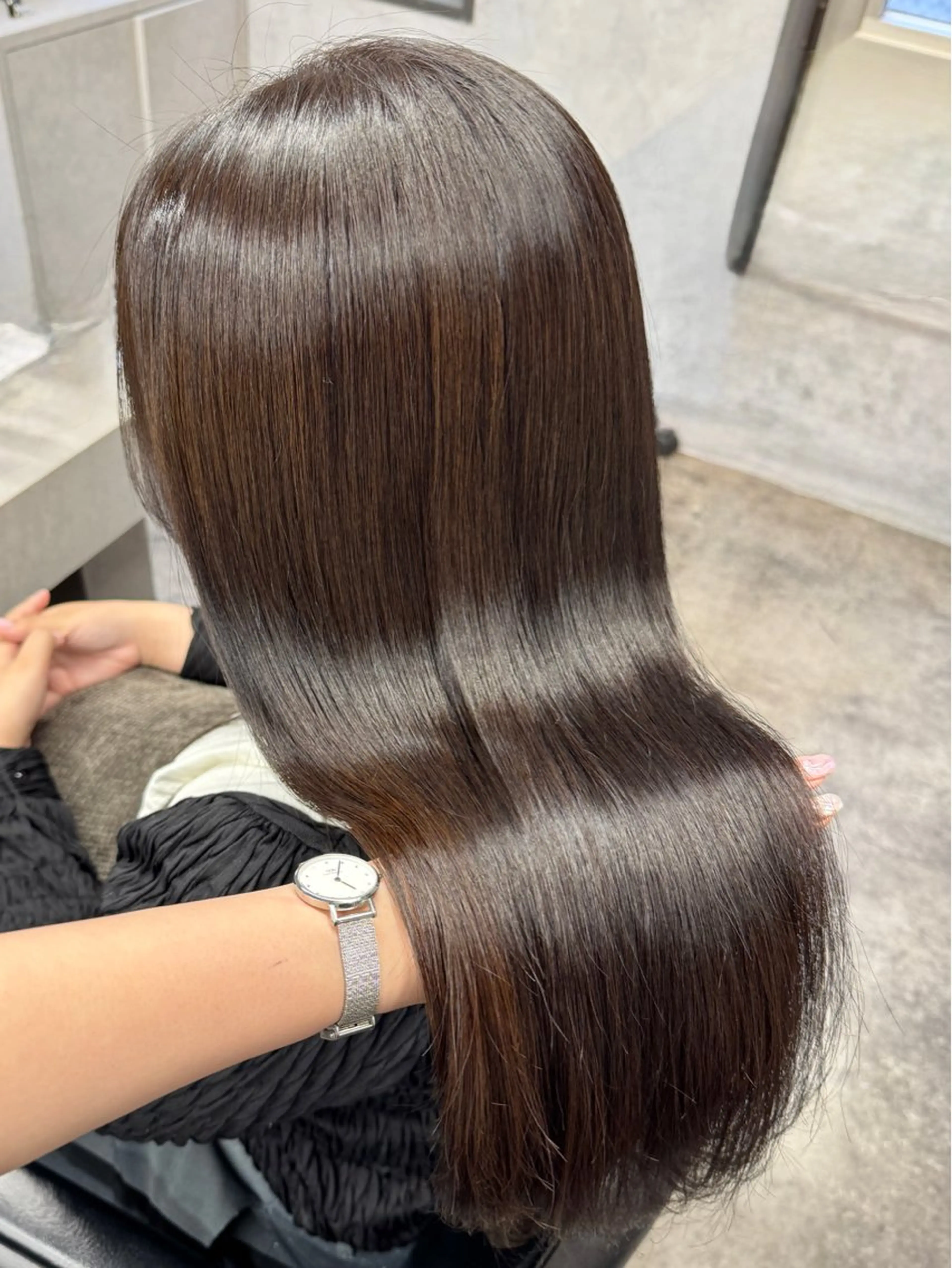 ロング カット ヘアカラー トリートメント 髪質改善/艶髪 MINAMIのヘアスタイル