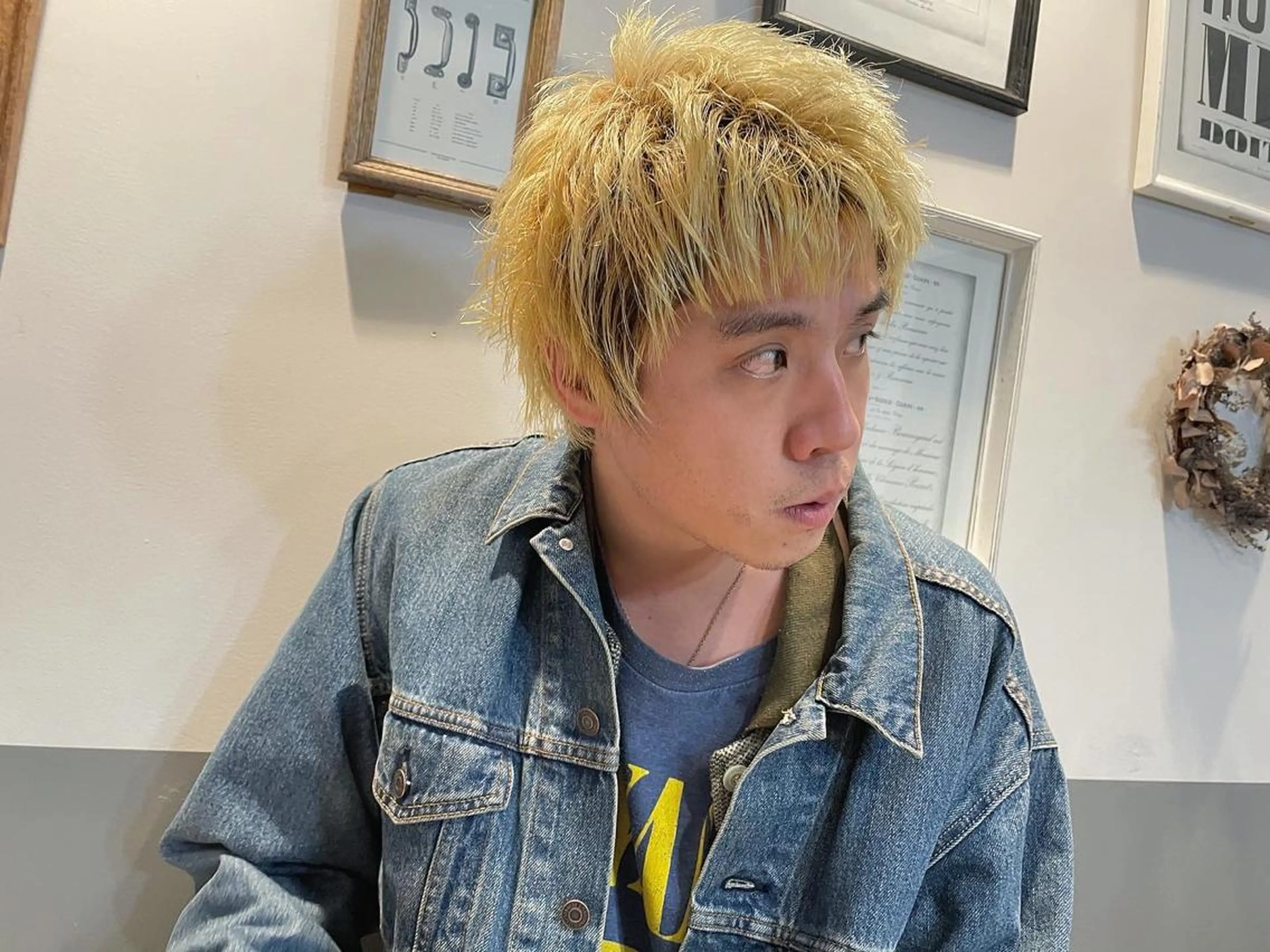 ショート カラー メンズ カット ヘアカラー トリートメント 優作 〜圧倒的信頼〜のヘアスタイル