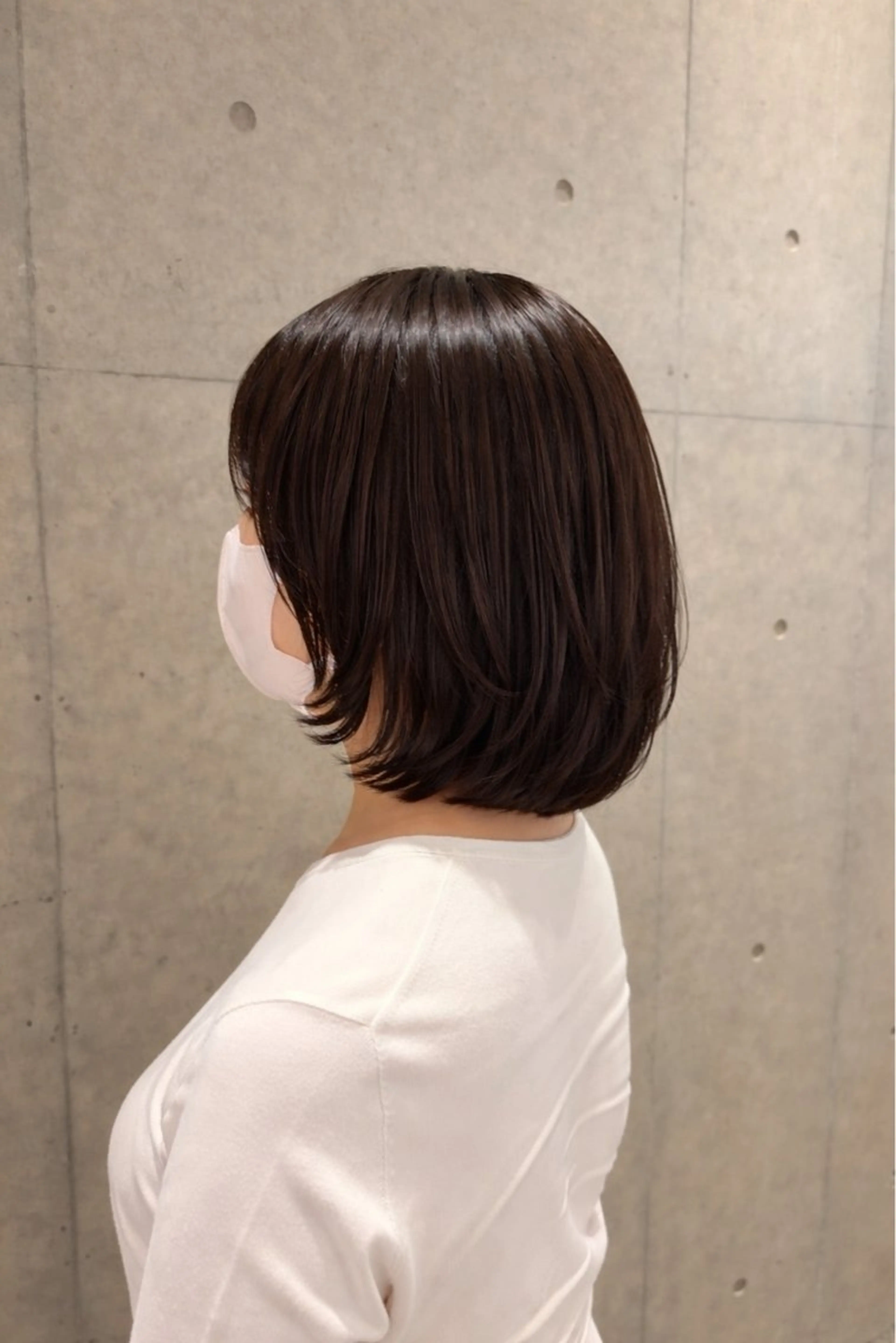 ショート ボブ カット 南 菜花のヘアスタイル