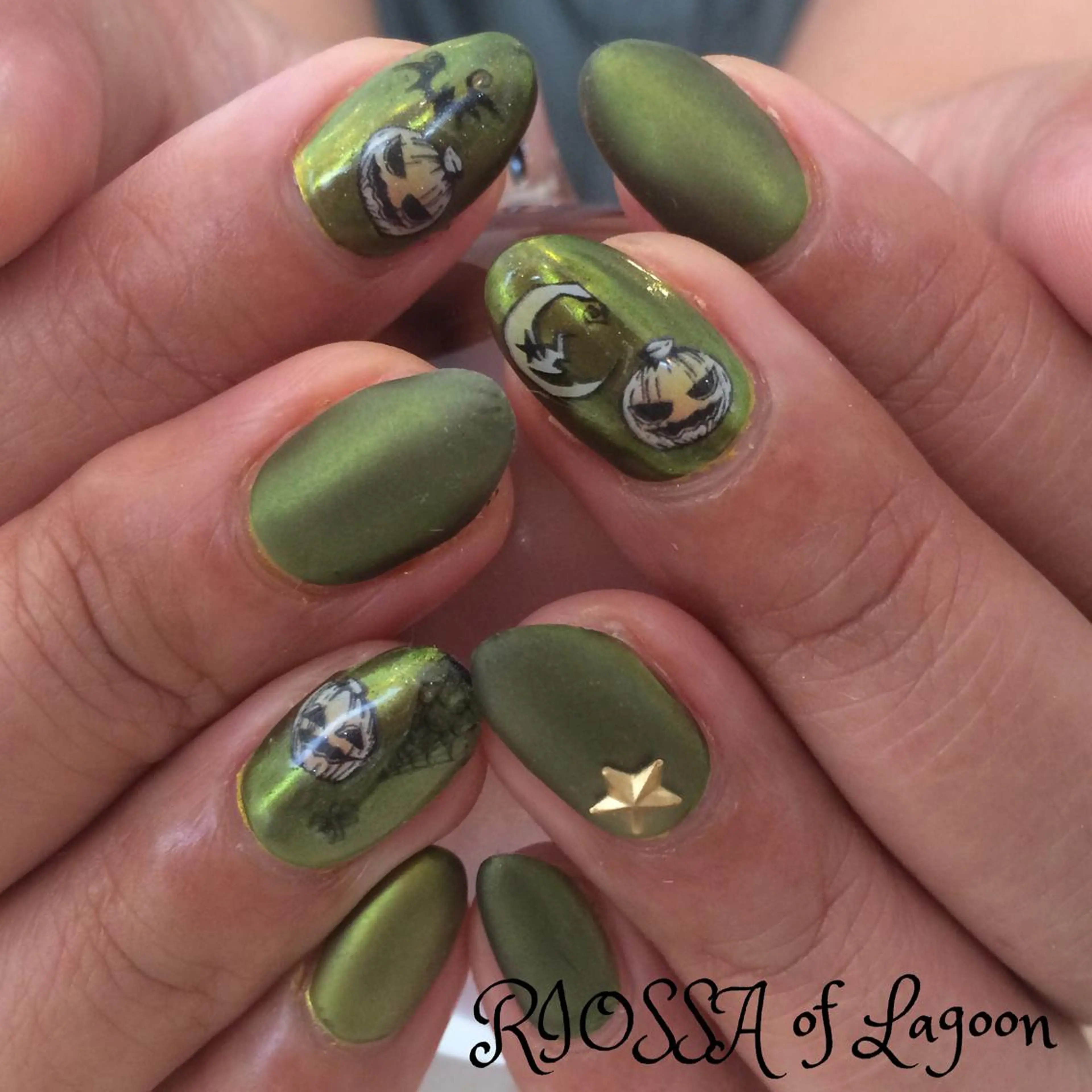 ネイル マットネイル ミラーネイル 持ち込み リオッサ  オブ ラグーン神戸店のエステ・リラクイメージ