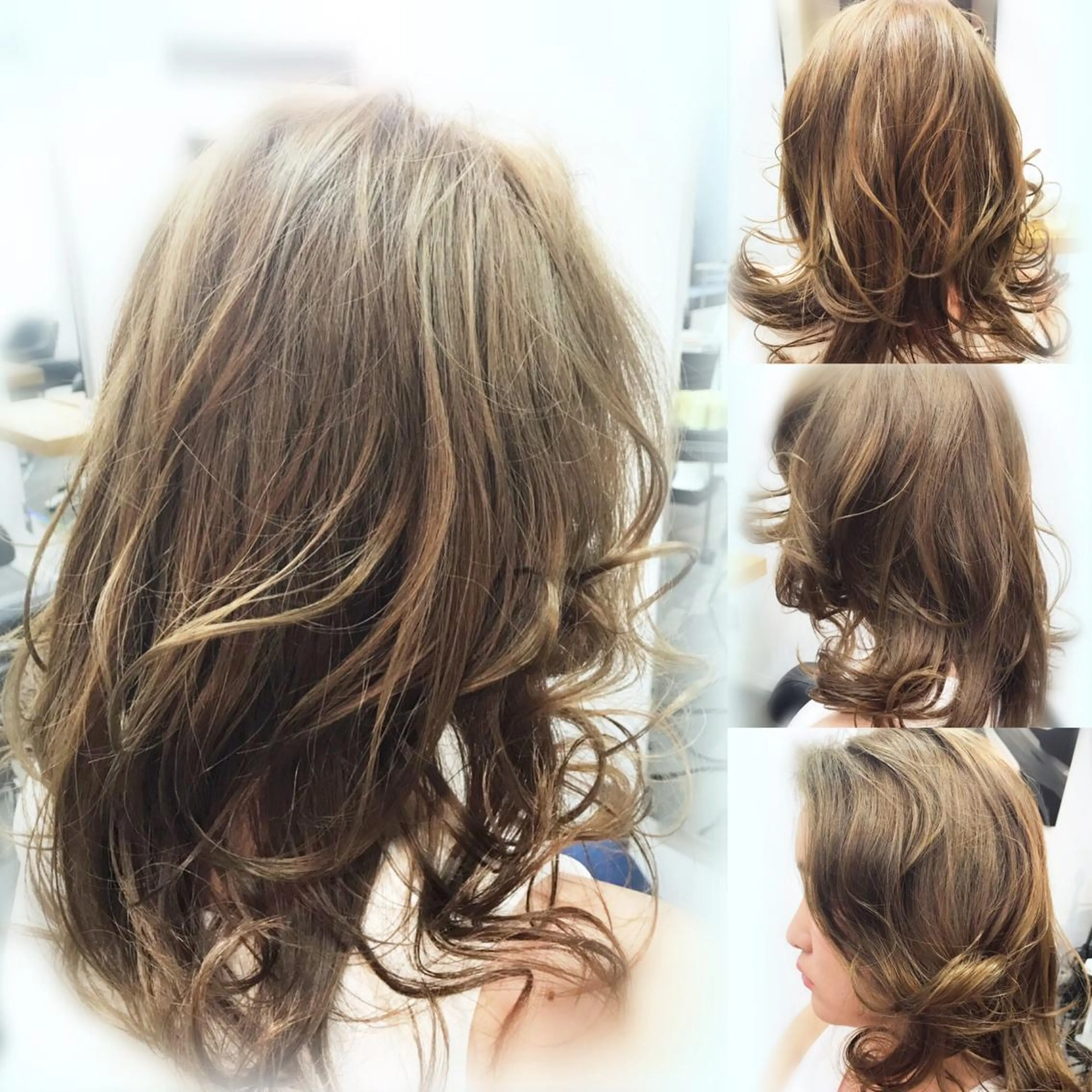 ロング カラー デジタルパーマ💫/ 似合わせカット✂️のヘアスタイル