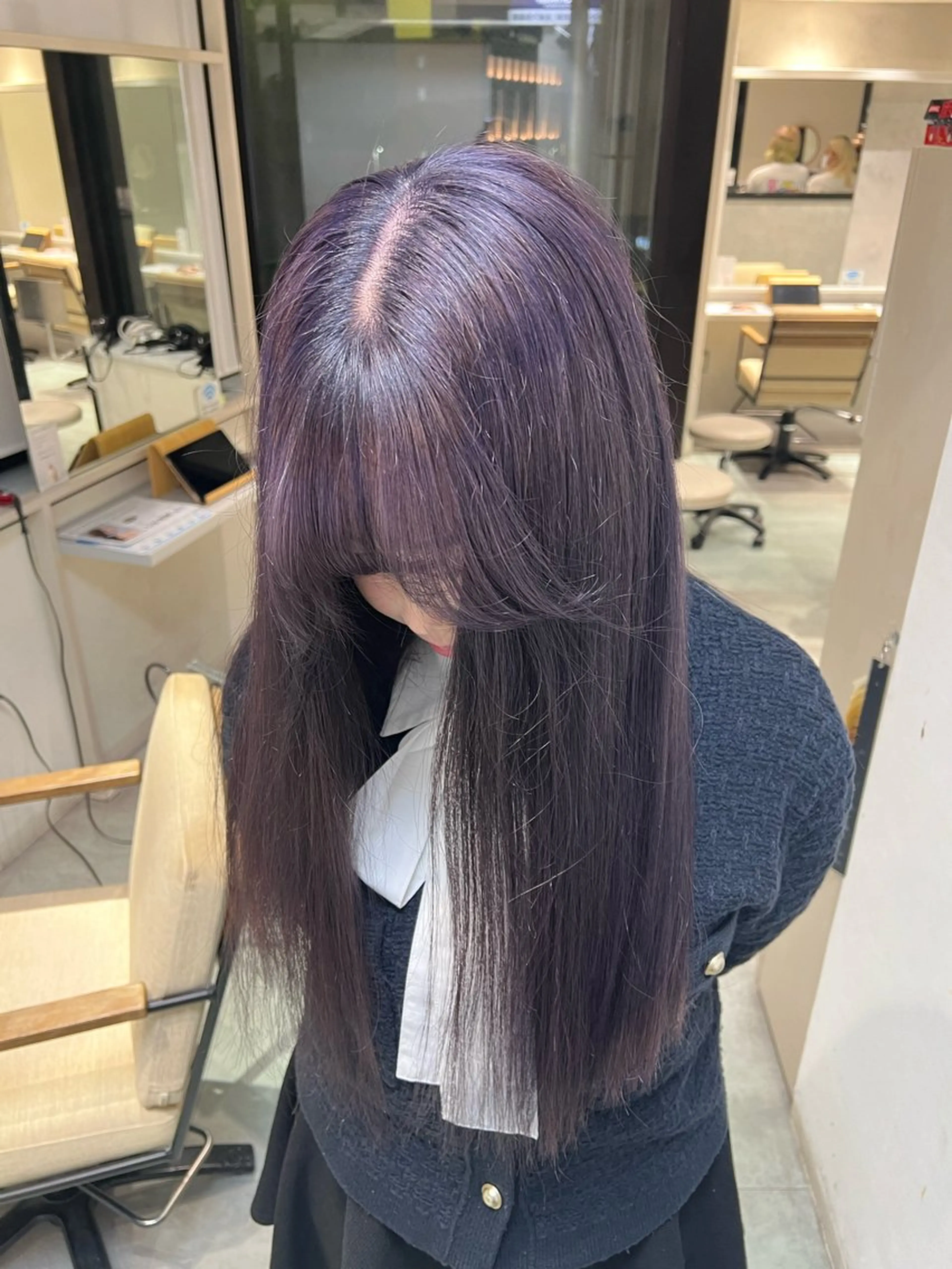 カラー ayaka🫧 梅田ダブルカラーのヘアスタイル