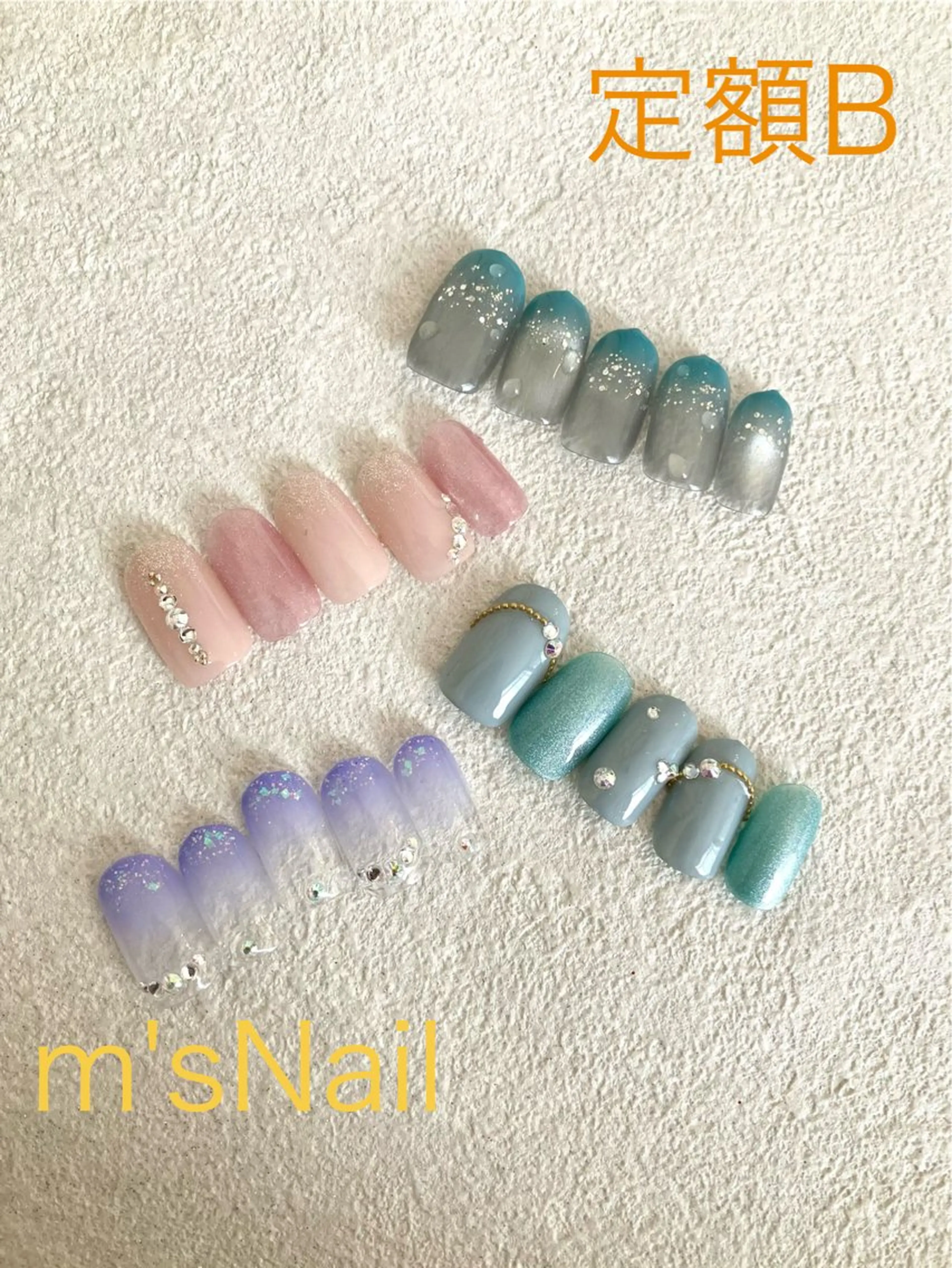 ネイル ジェルネイル パラジェル ハンドネイル m'sNail 福岡西区 ネイルのネイルデザイン