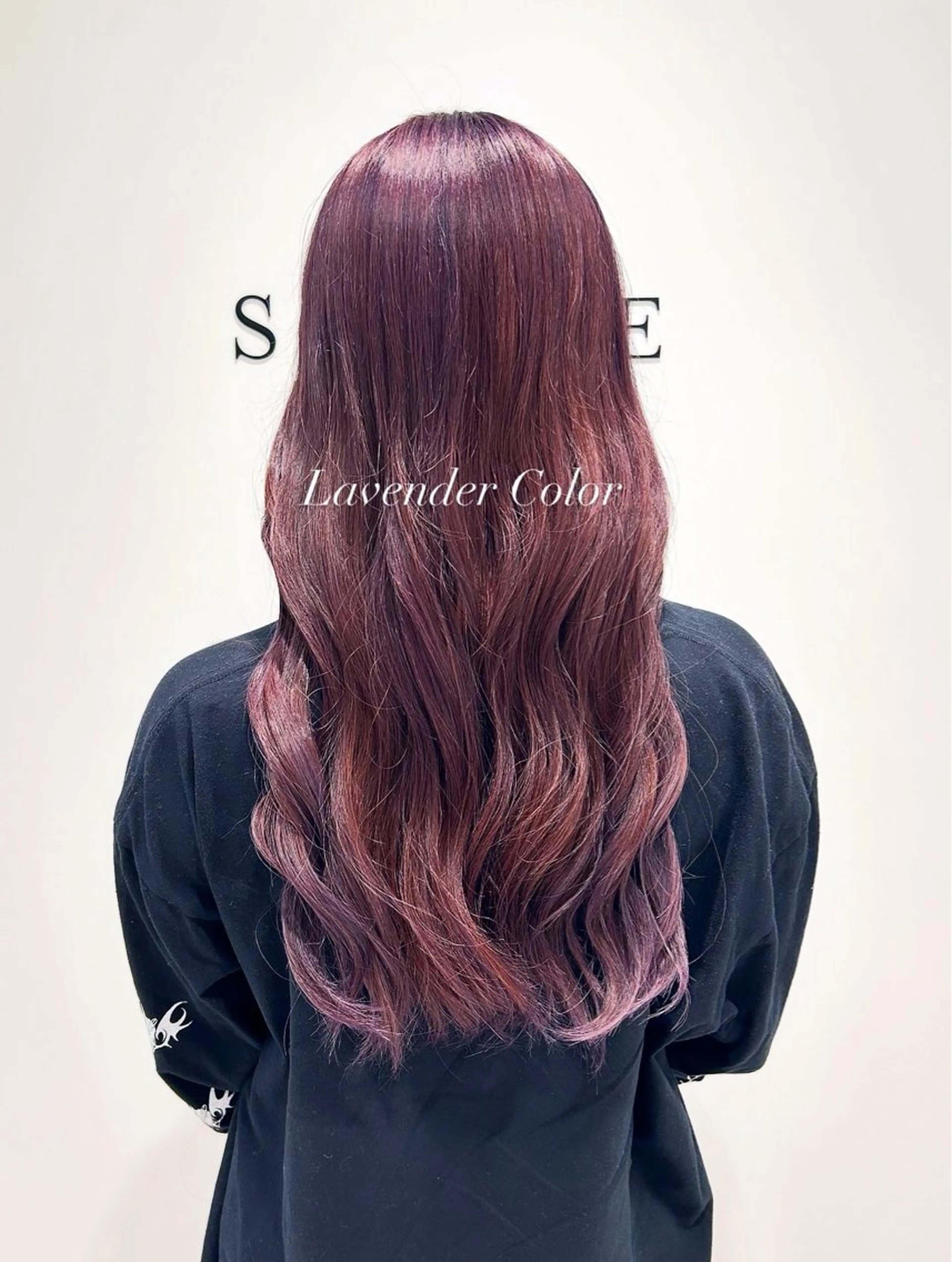 カラー ラベンダーカラー ヘアカラー トリートメント ヘアセット/ミニボブ /レイヤー 山田寛菜のヘアスタイル