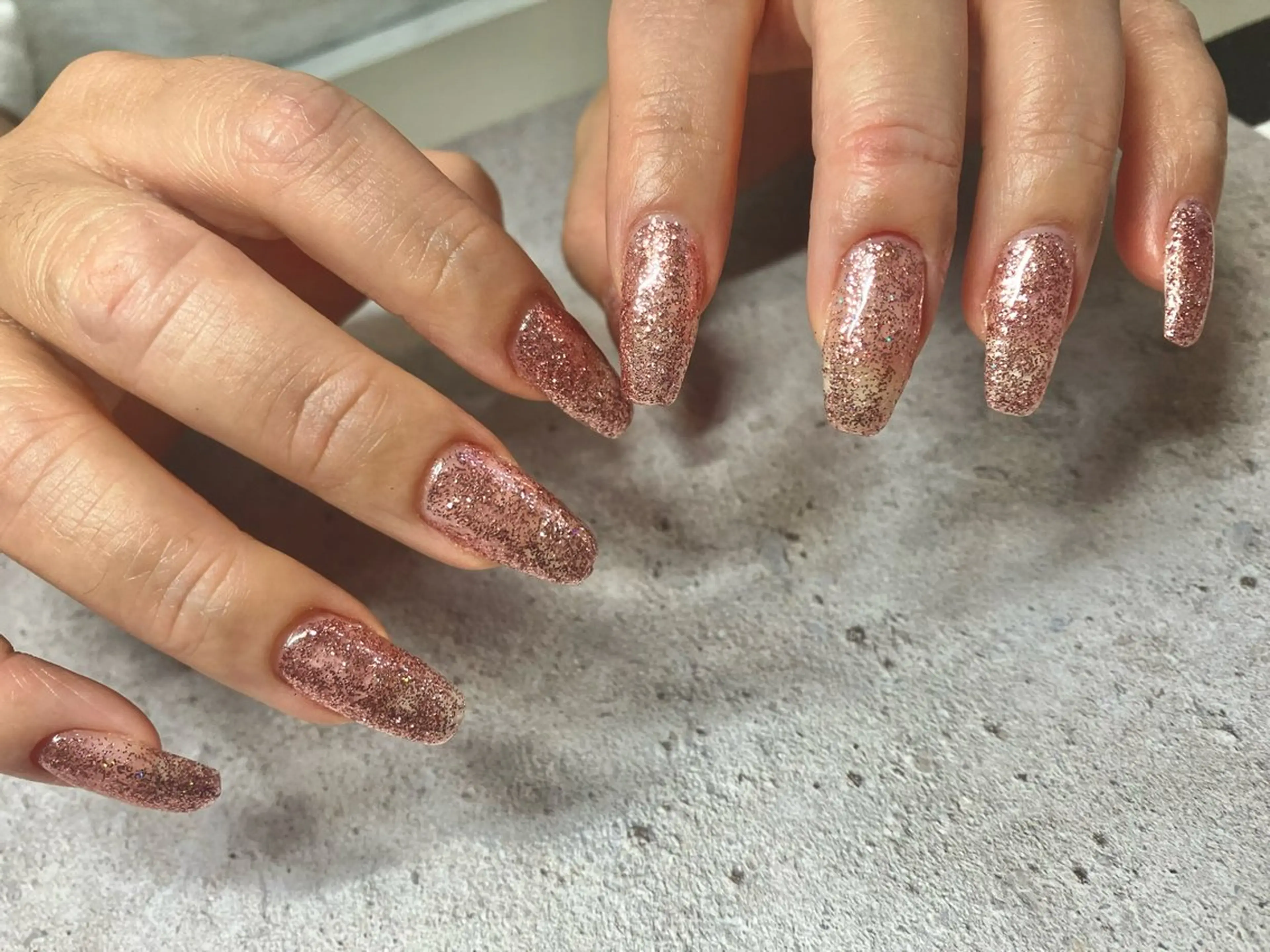 ネイル ラメ(グリッター) ワンカラーネイル COCO Nail　光が丘駅近のネイルデザイン