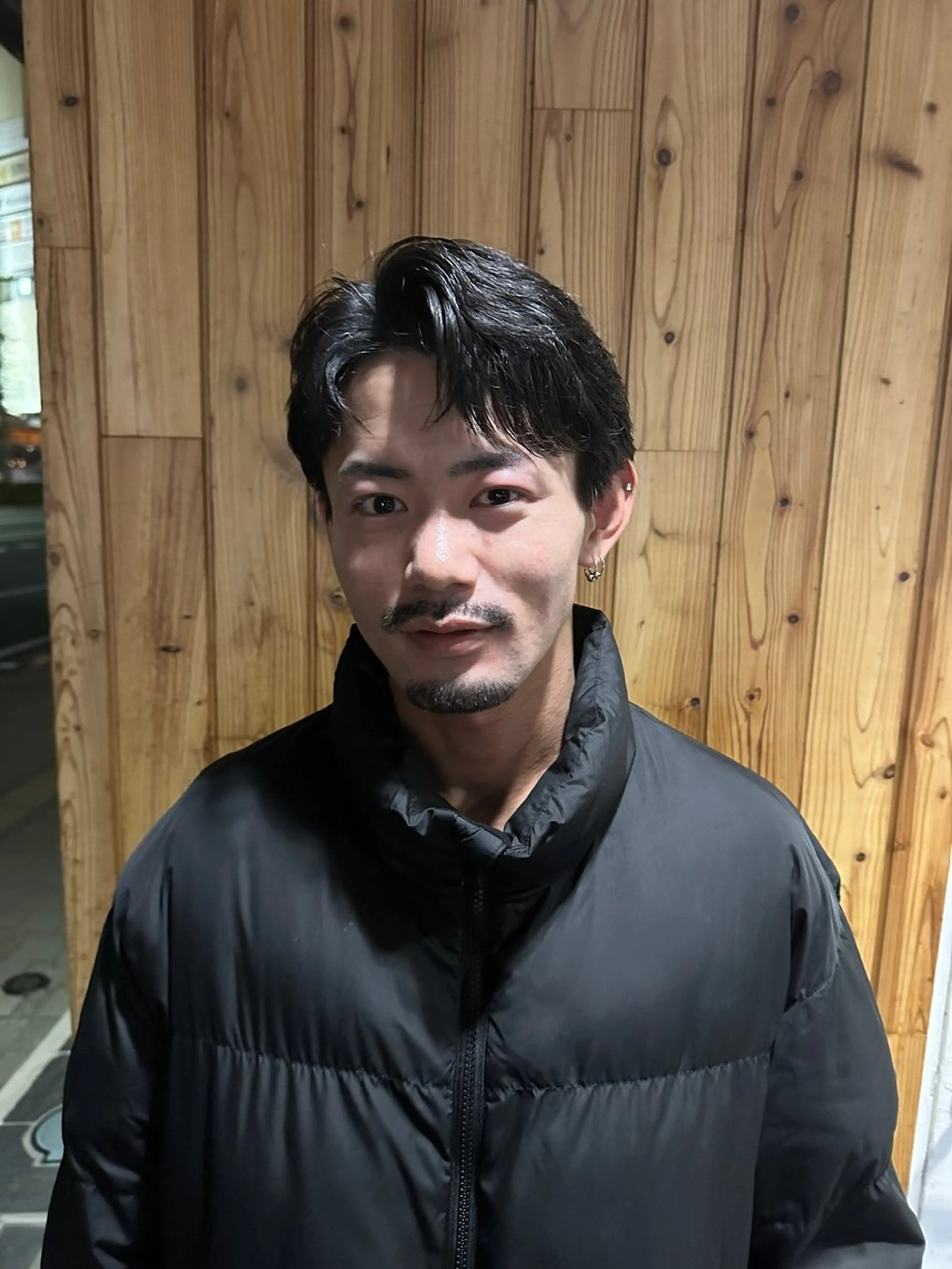 ショート カラー パーマ カット パーマ 横浜/メンズ特化/ Farbe/田中颯斗のヘアスタイル