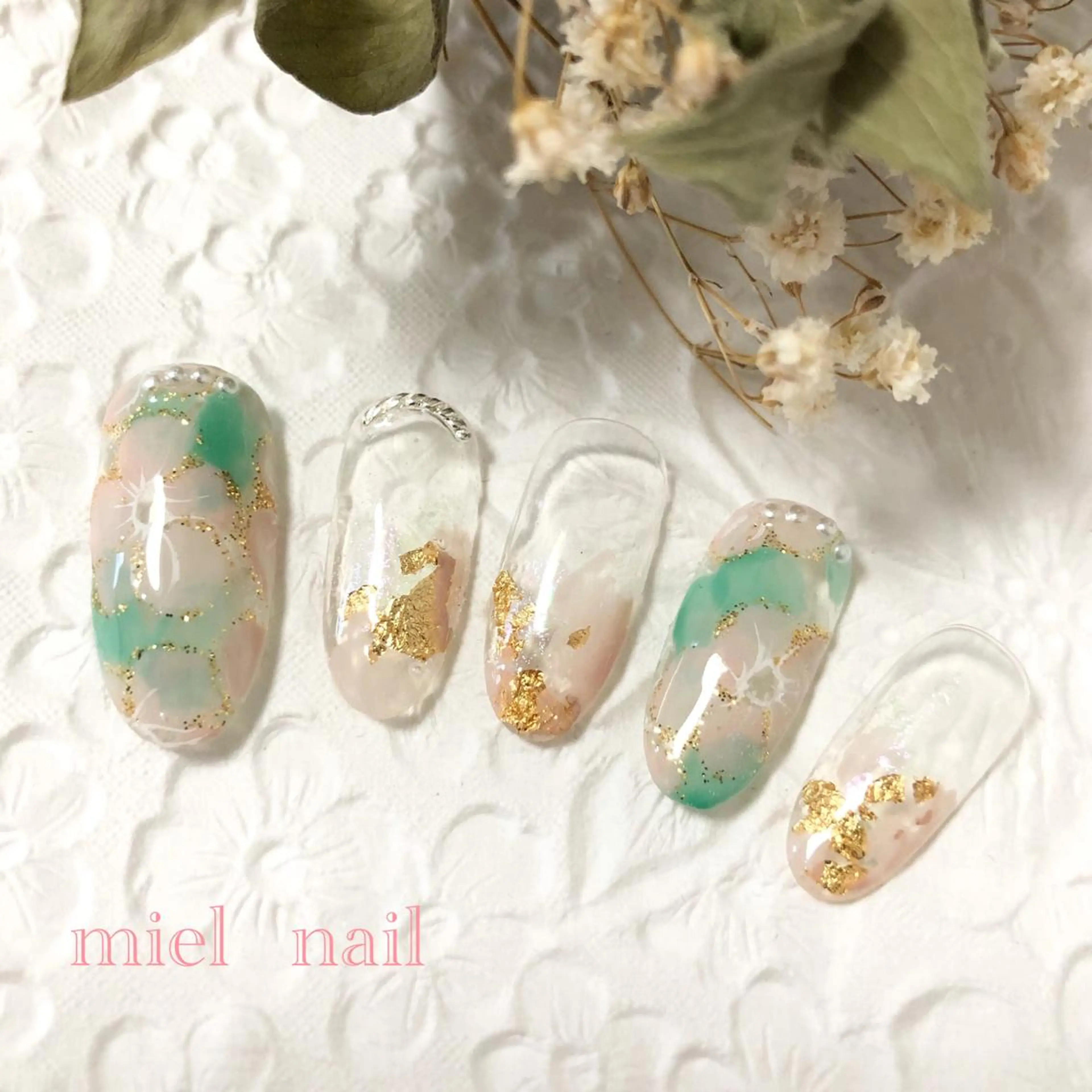 ネイル ハンドネイル miel nailのネイルデザイン