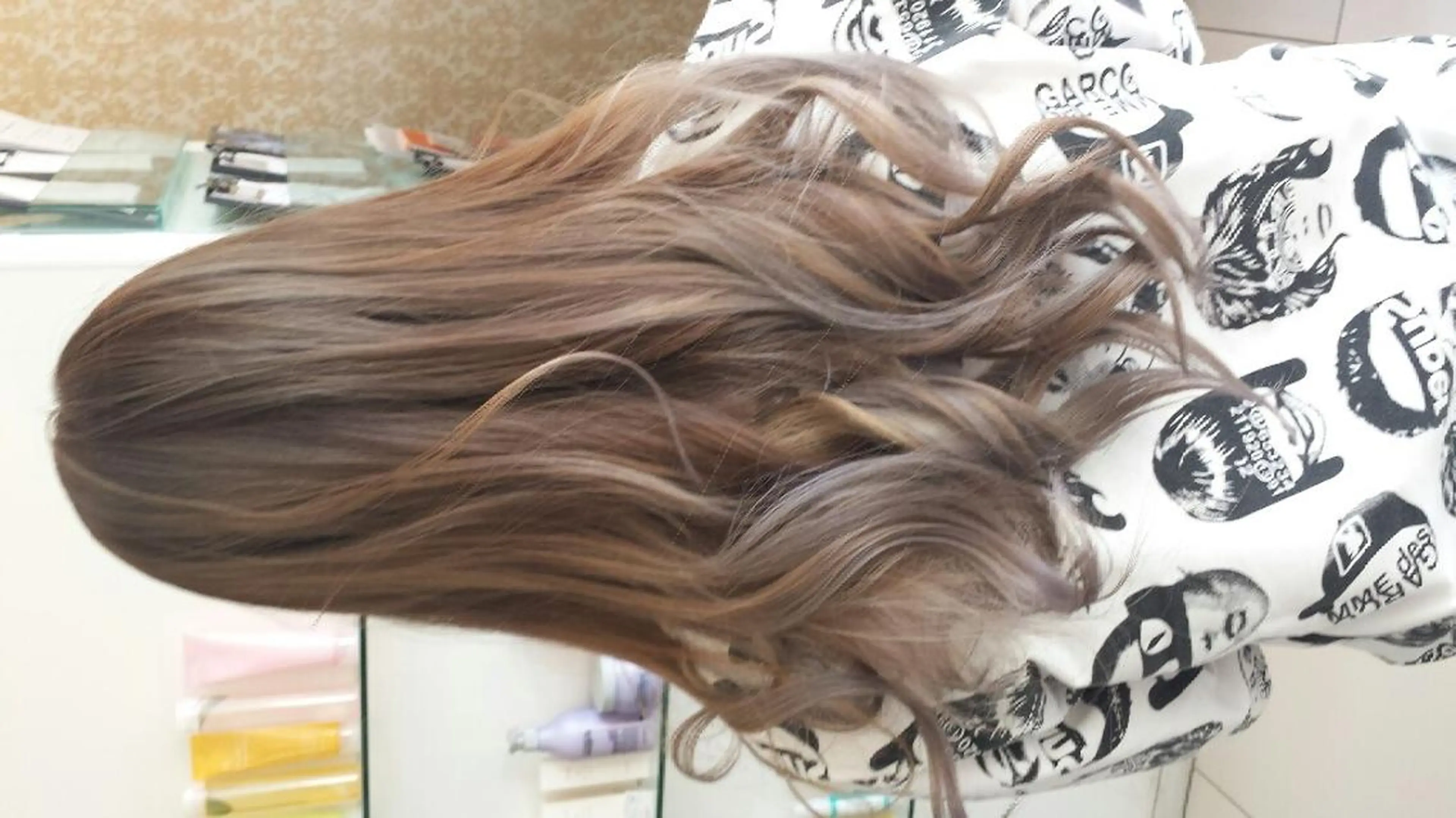 ロング カラー グラデーションカラー ツートーンカラー 大久保 隆蔵のヘアスタイル