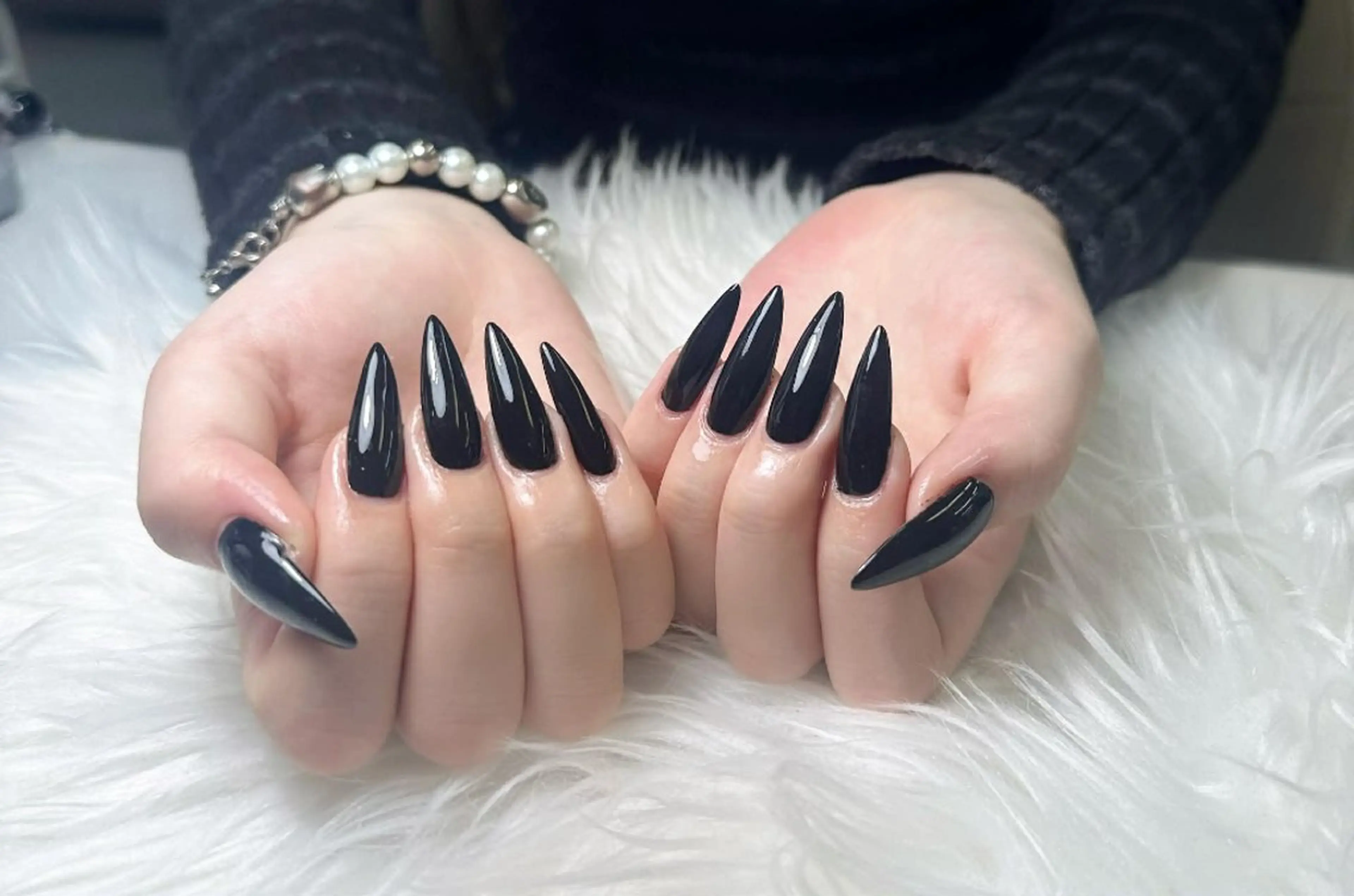 長さ出し、ワンカラーの写真