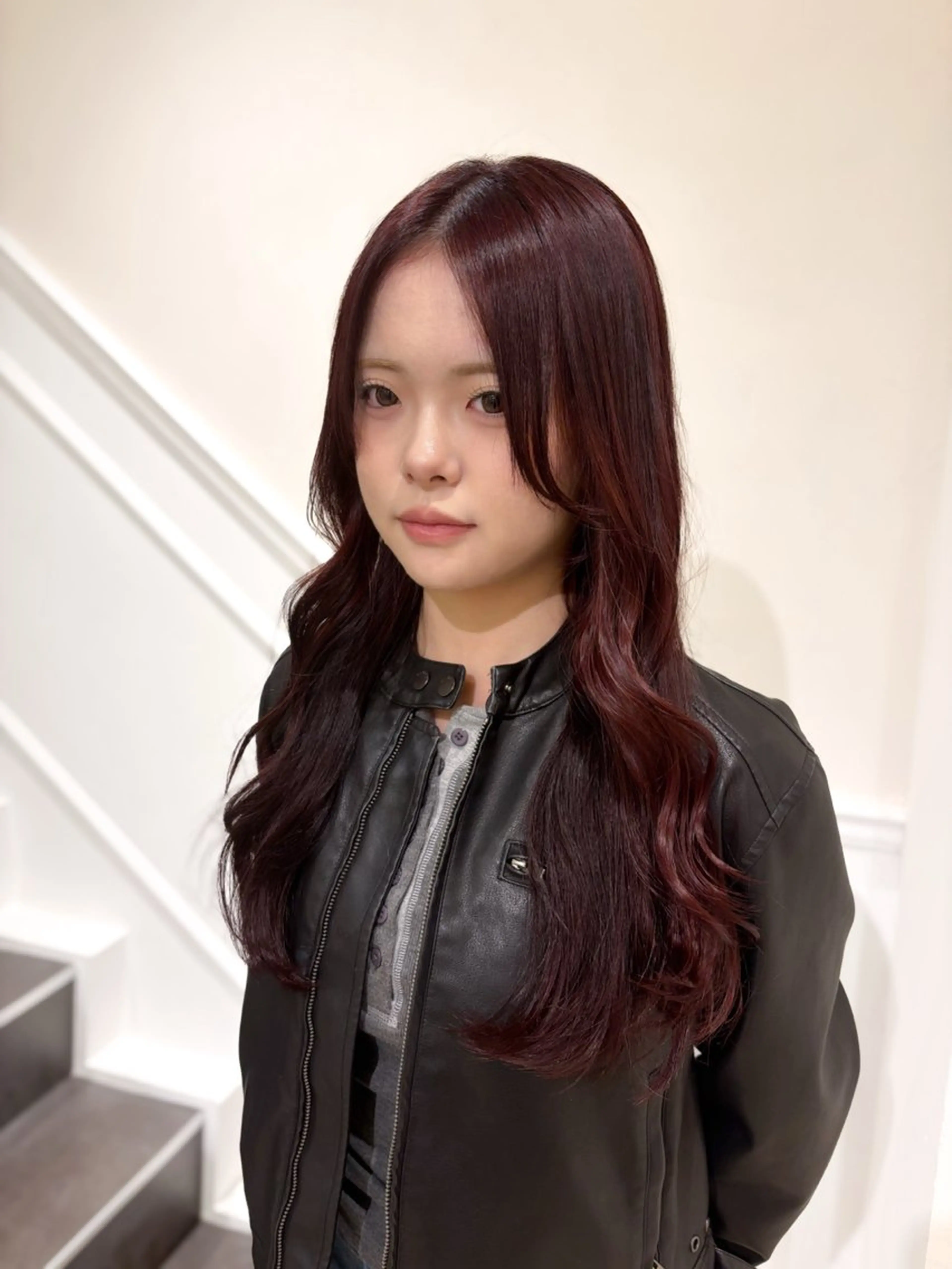 ロング カラー ブリーチ ダブルカラー ブリーチなしカラー ヘアカラー トリートメント 艶髪カラー/ レイヤー/yuiのヘアスタイル