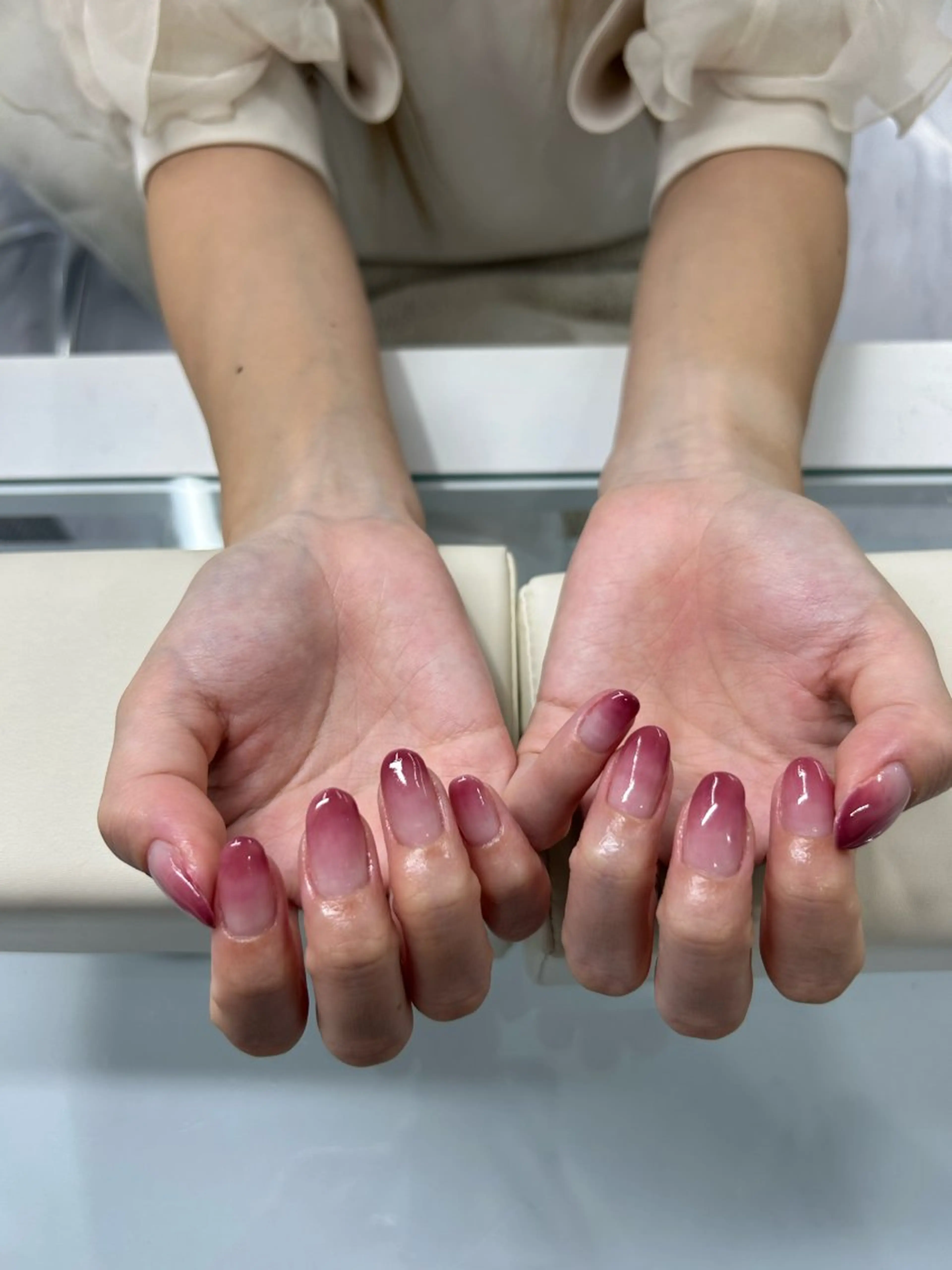 ネイル ピンク 加藤 楓子のネイルデザイン