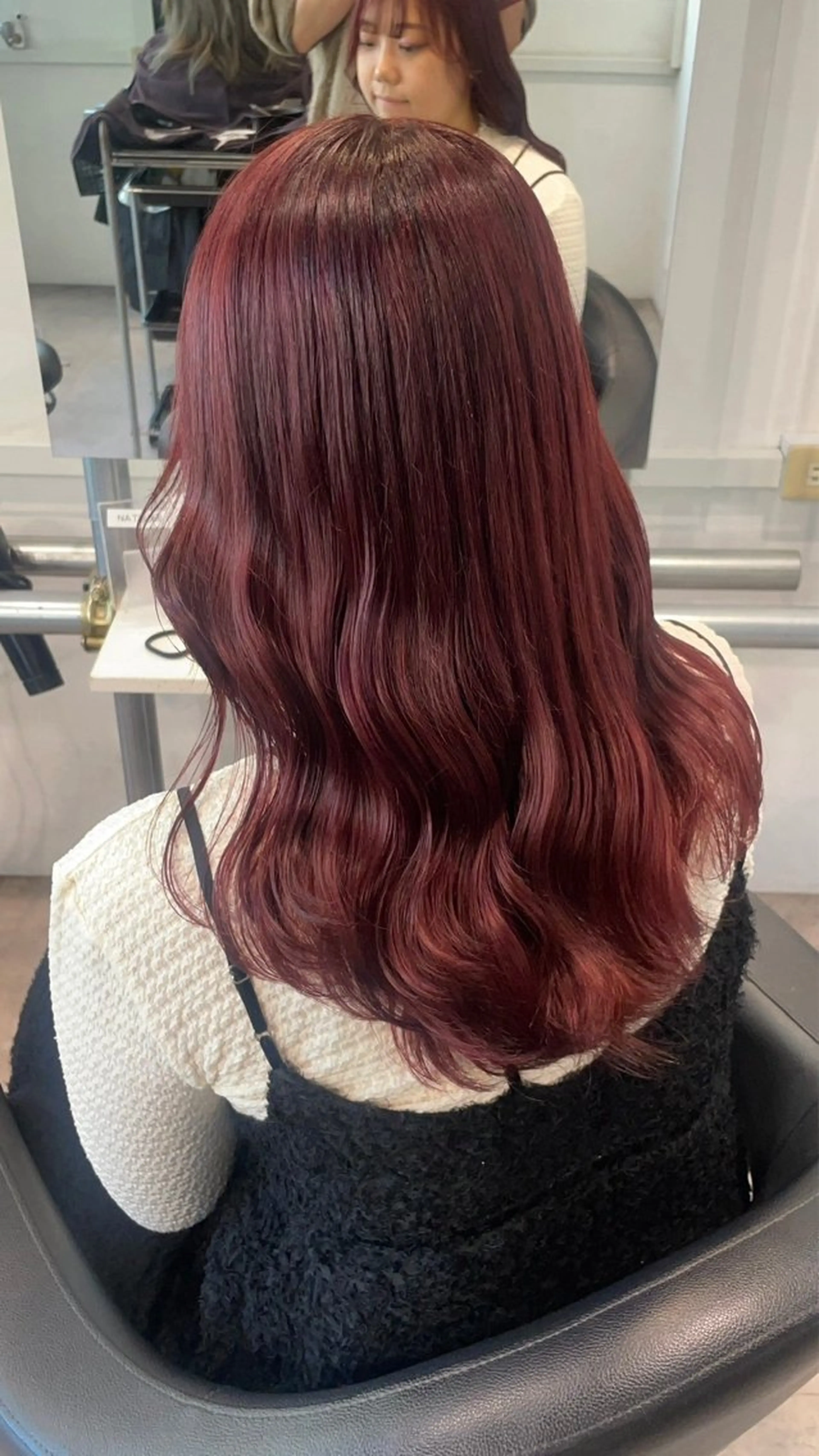 ロング カラー ヘアカラー トリートメント うる艶ストレート♡透 明感カラー♡かずまるのヘアスタイル