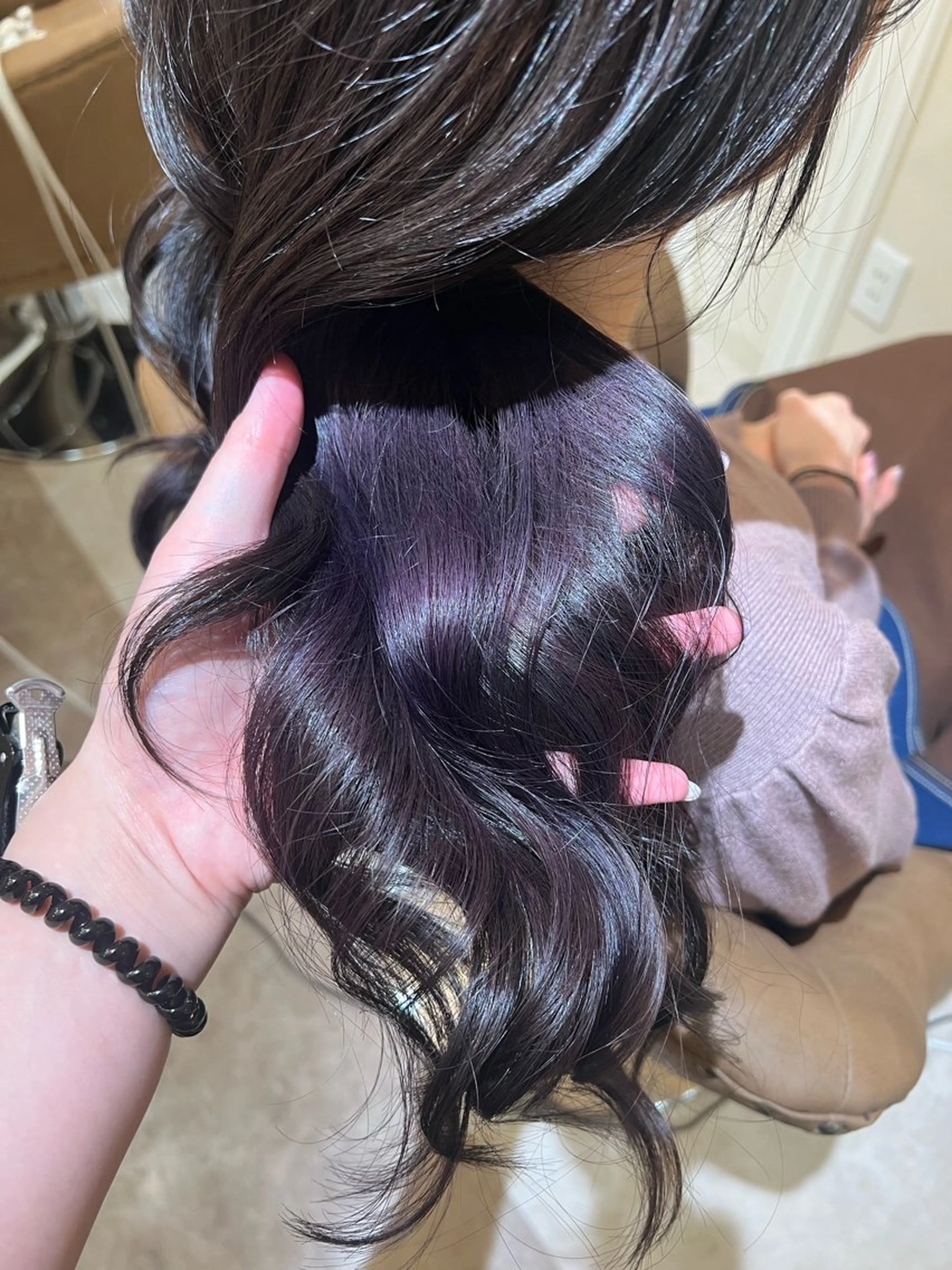 ロング カット ヘアカラー トリートメント MIKU ショートモデル募集のヘアスタイル