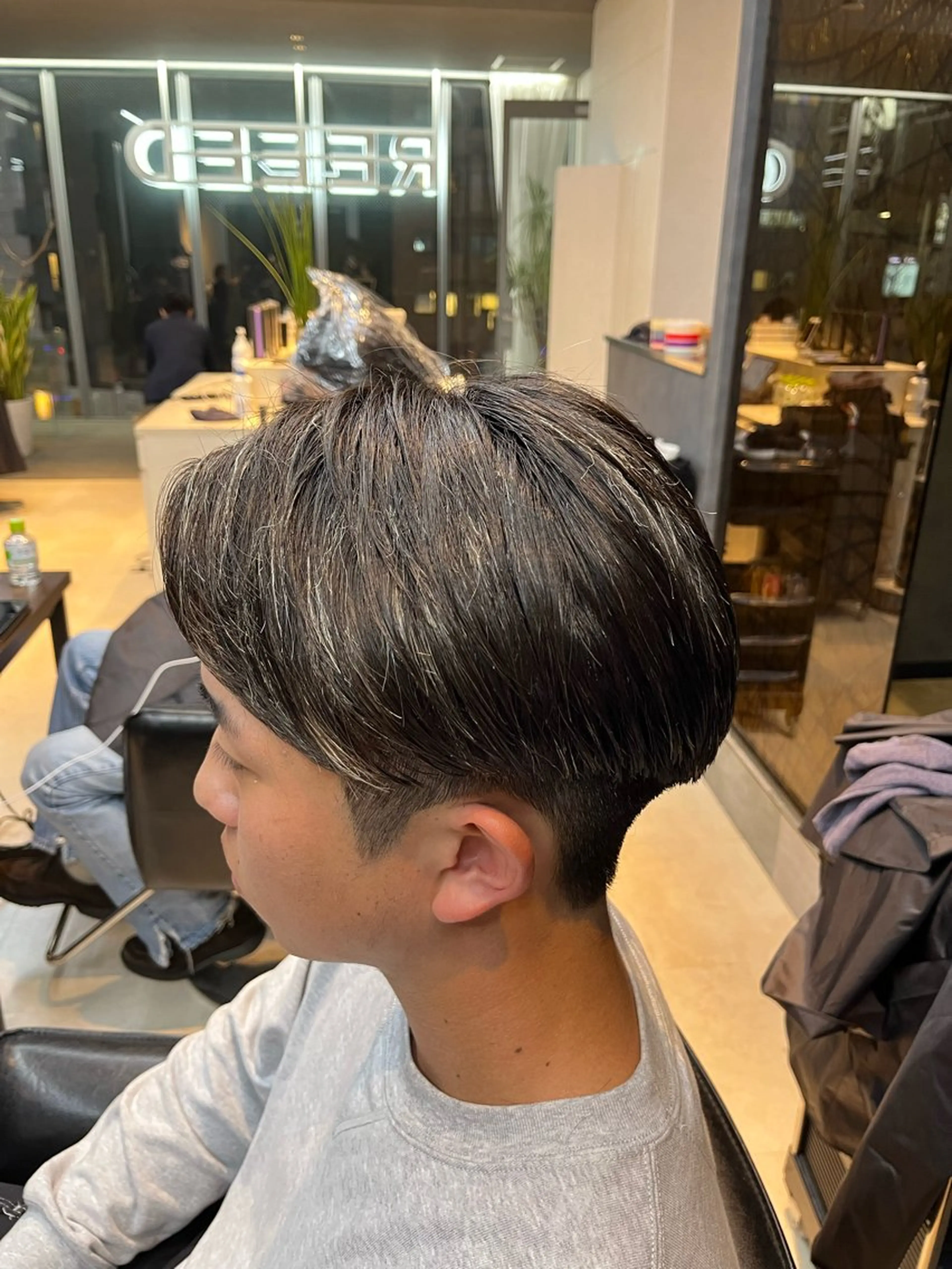 メンズ カット 縮毛矯正 毛流れが作れる 縮毛矯正/渡部純生のヘアスタイル