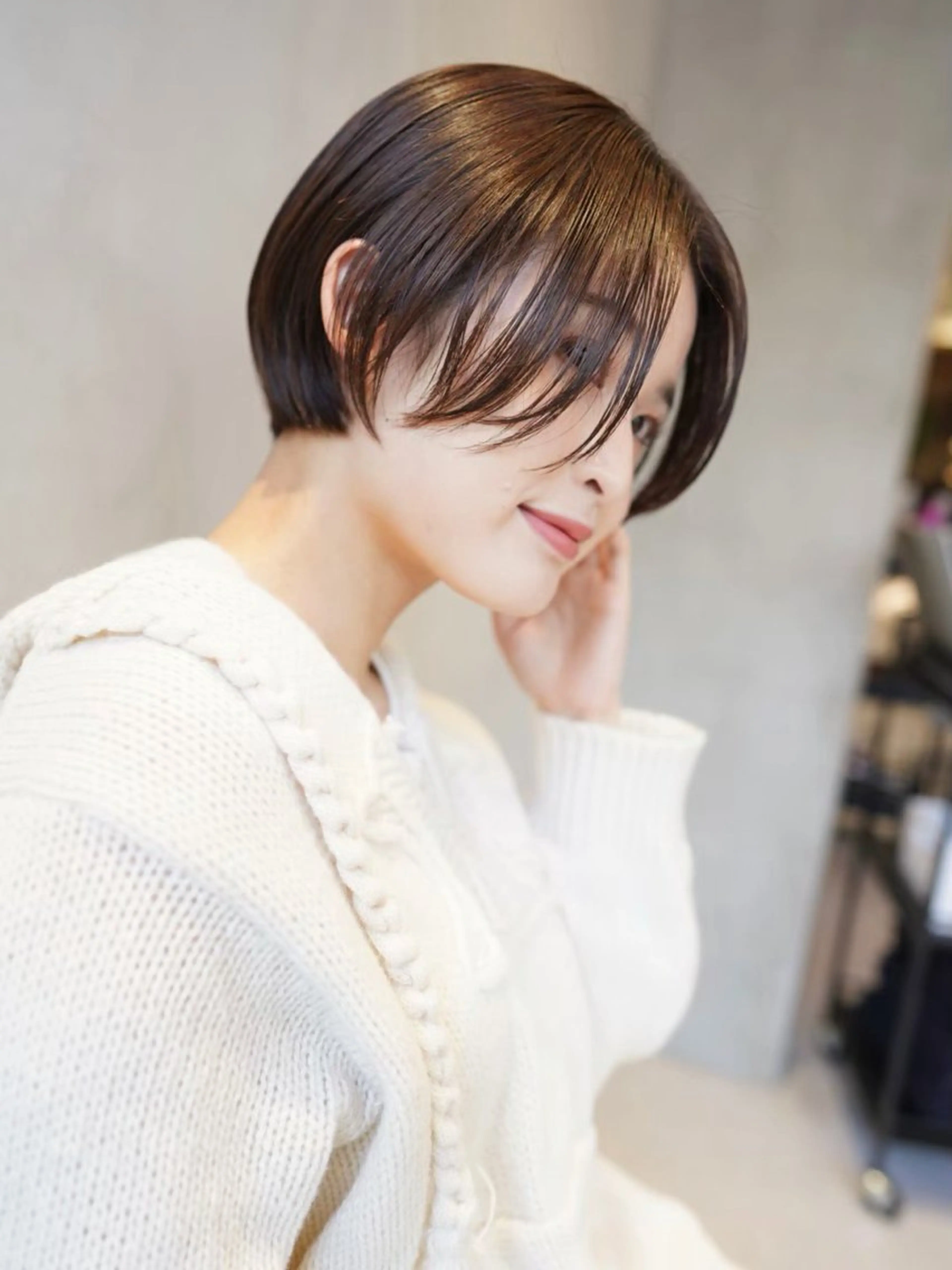 ショート 横浜/ショート/ レイヤーカットのヘアスタイル