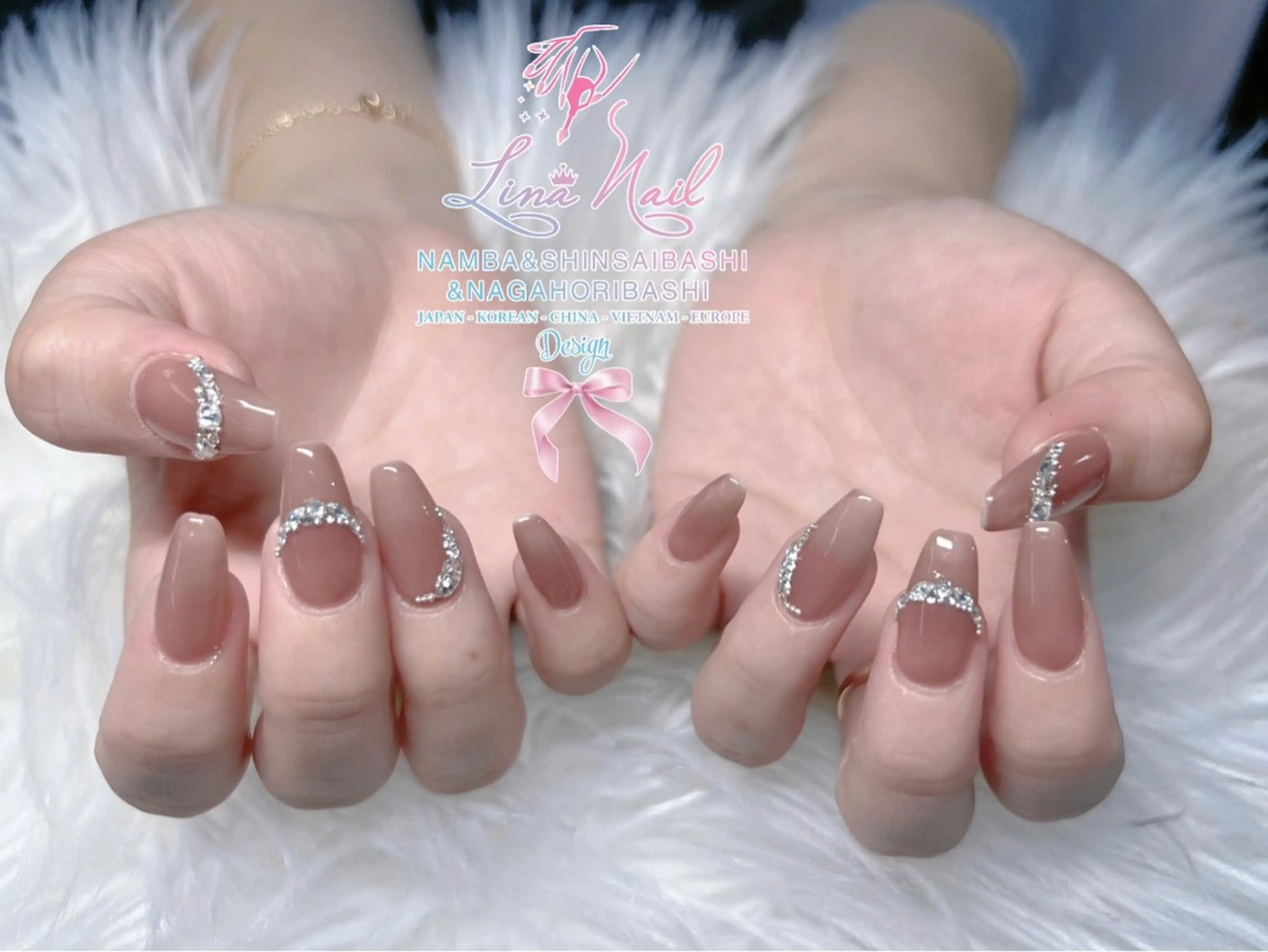 ネイル フットネイル ジェルネイル 持ち込み ネイルチップ ハンドネイル リナネイル 長堀橋店／東心斎橋店のネイルデザイン