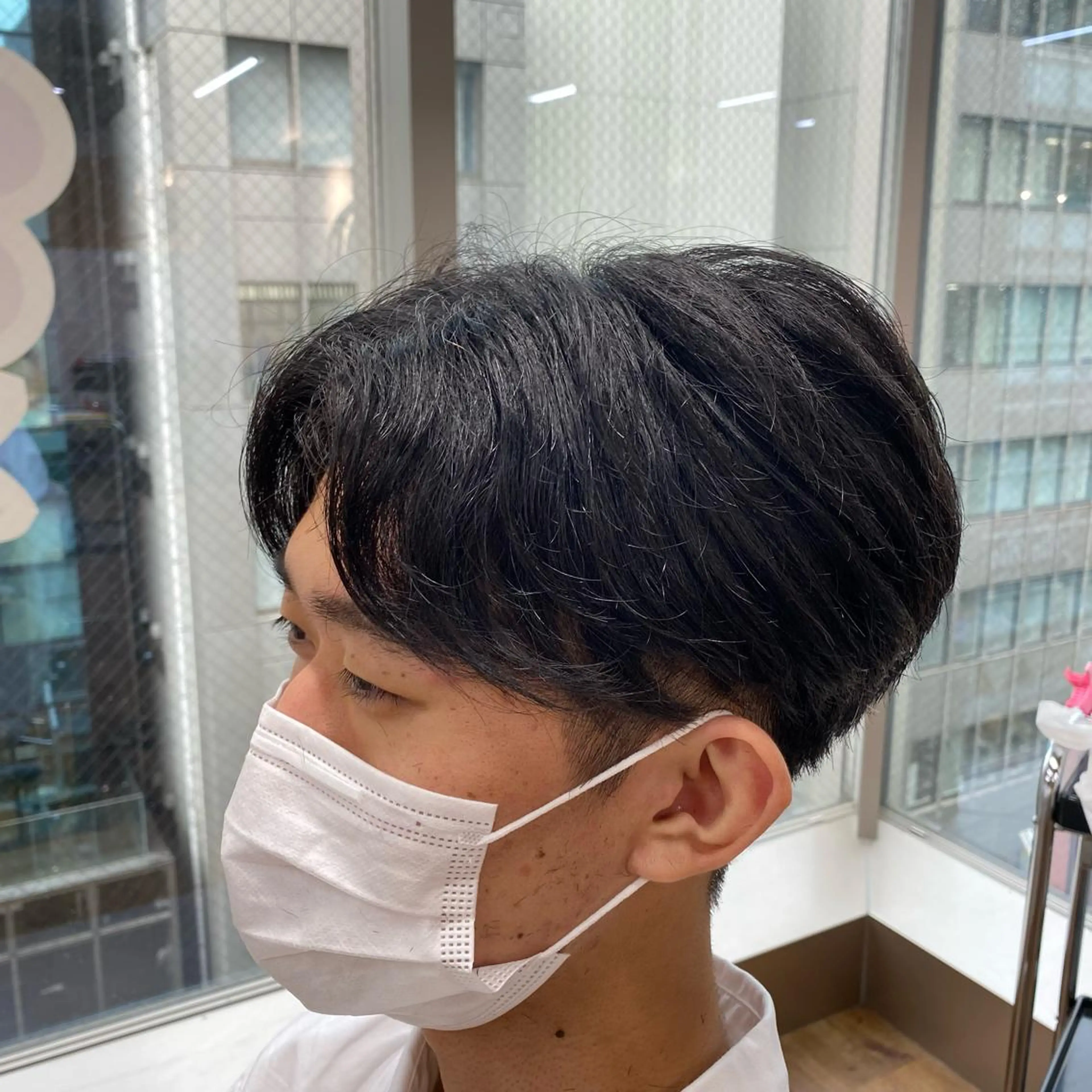 ショート メンズ 大場 優のヘアスタイル