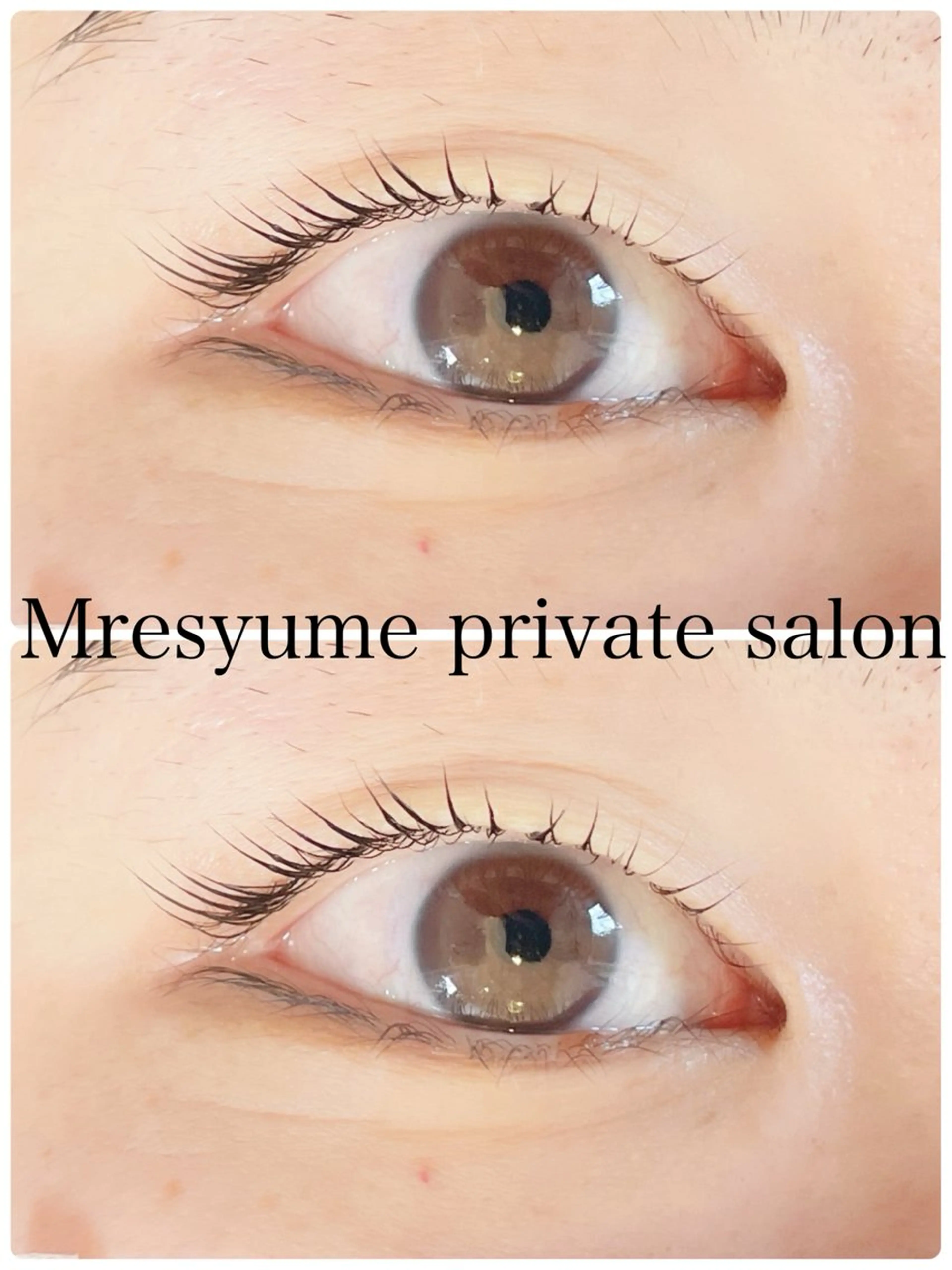 マツエク・マツパ マツパ Mresyume MAYUのマツエク・マツパデザイン