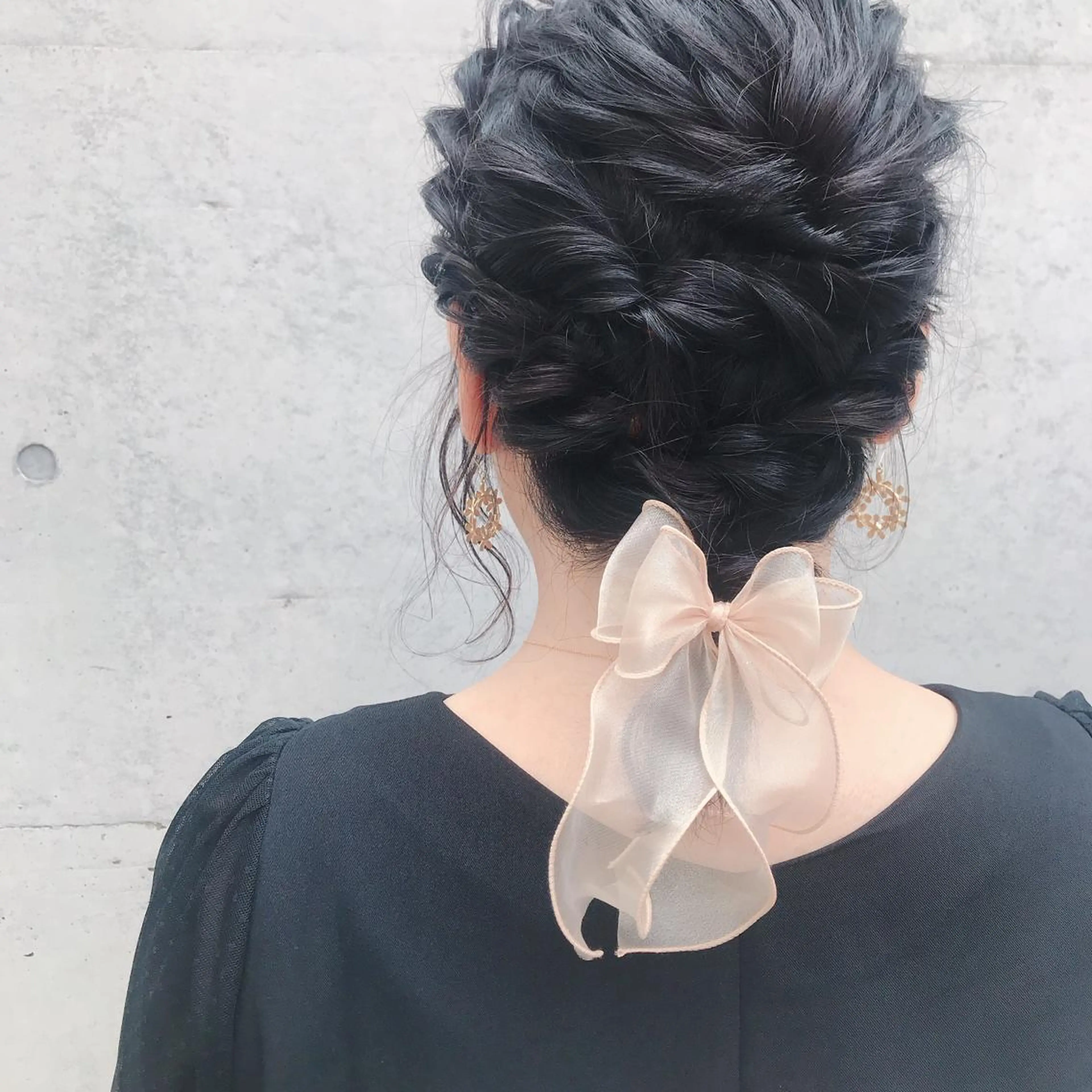 ミディアム ヘアアレンジ ボブ non .のヘアスタイル