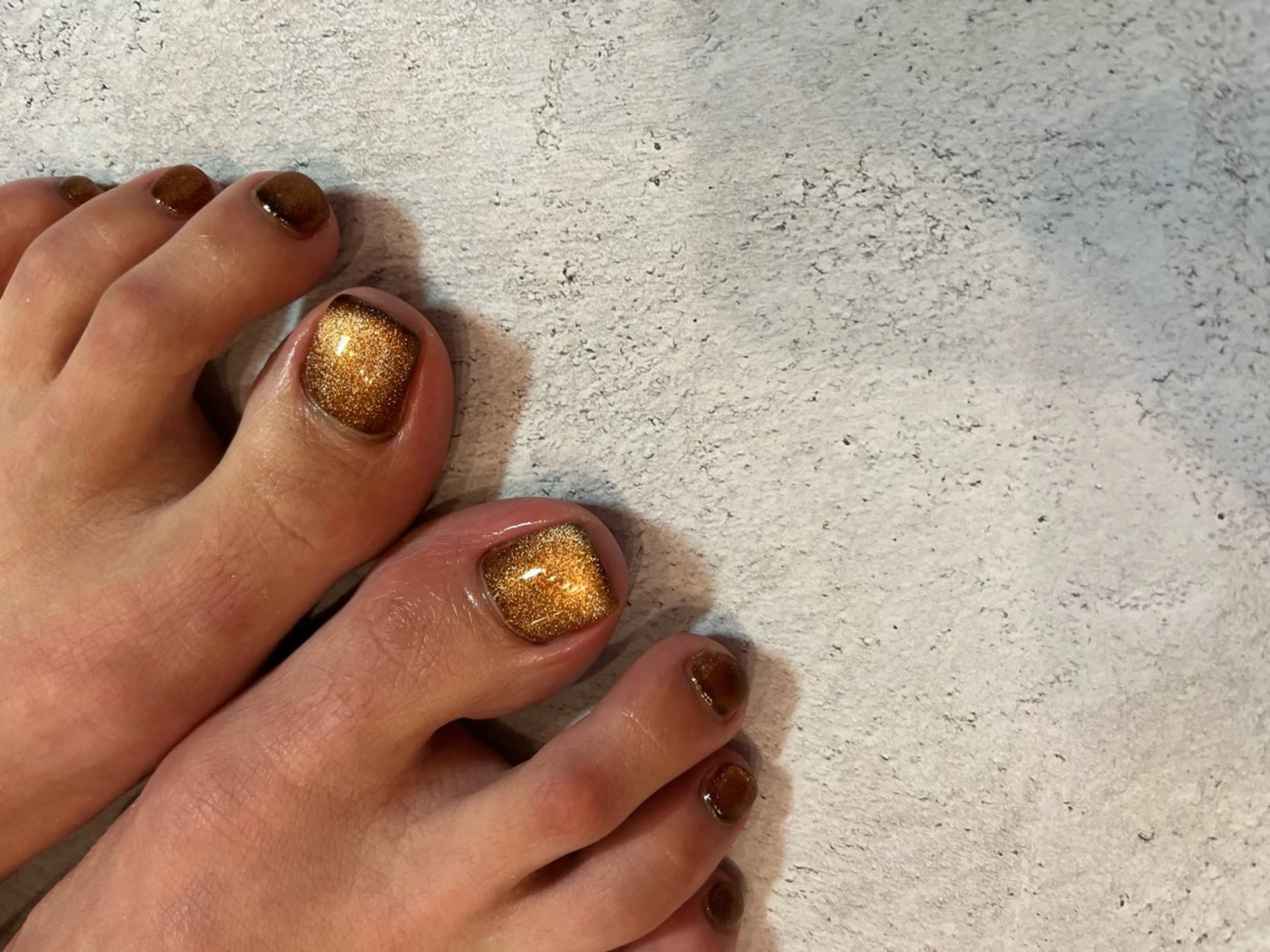 ネイル マグネットネイル フットネイル 【LINON】 airiのネイルデザイン