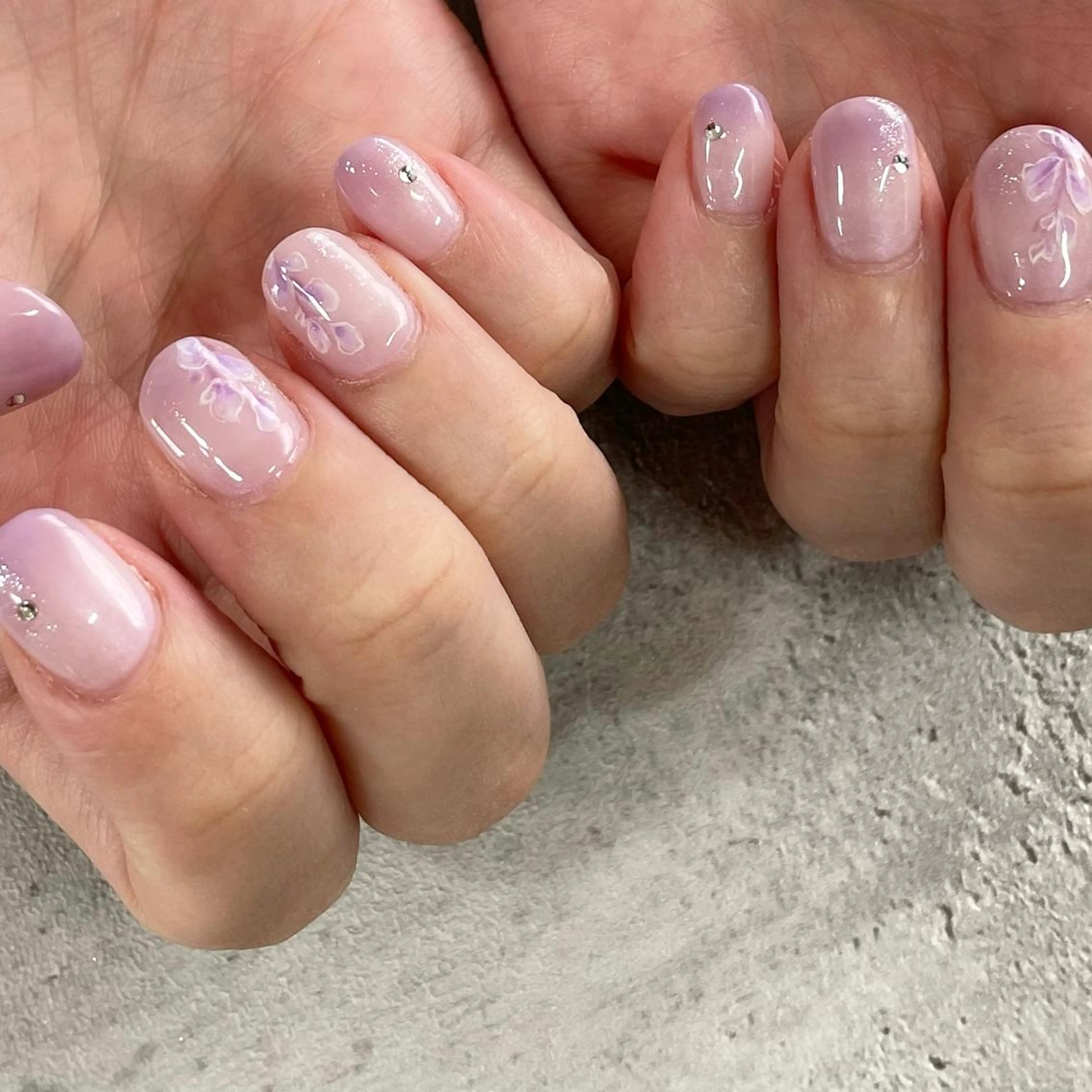 ネイル ジェルネイル 東 千夏のネイルデザイン