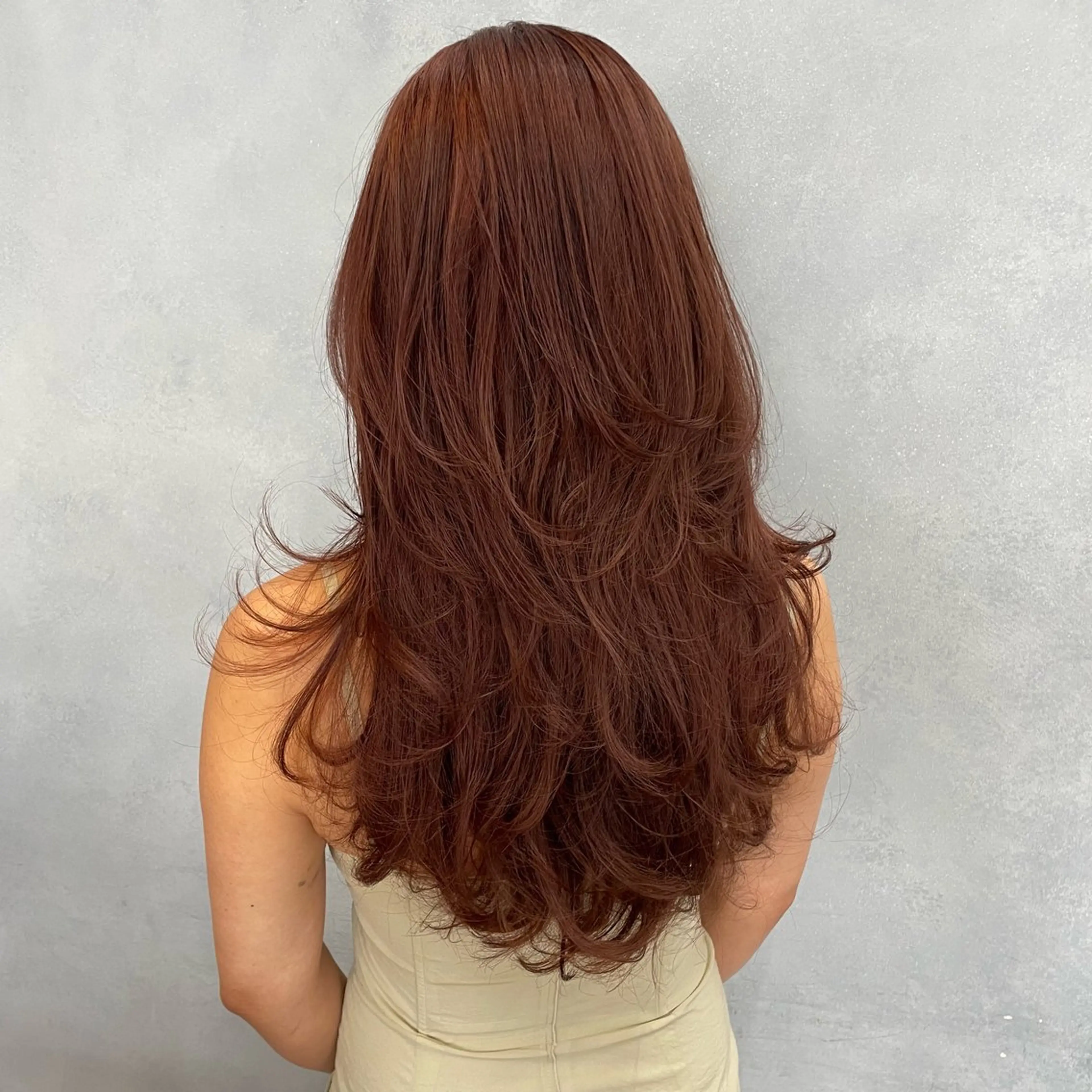 ロング カット ヘアカラー トリートメント 🫧艶髪/ブリーチ 🐳honami🫧のヘアスタイル