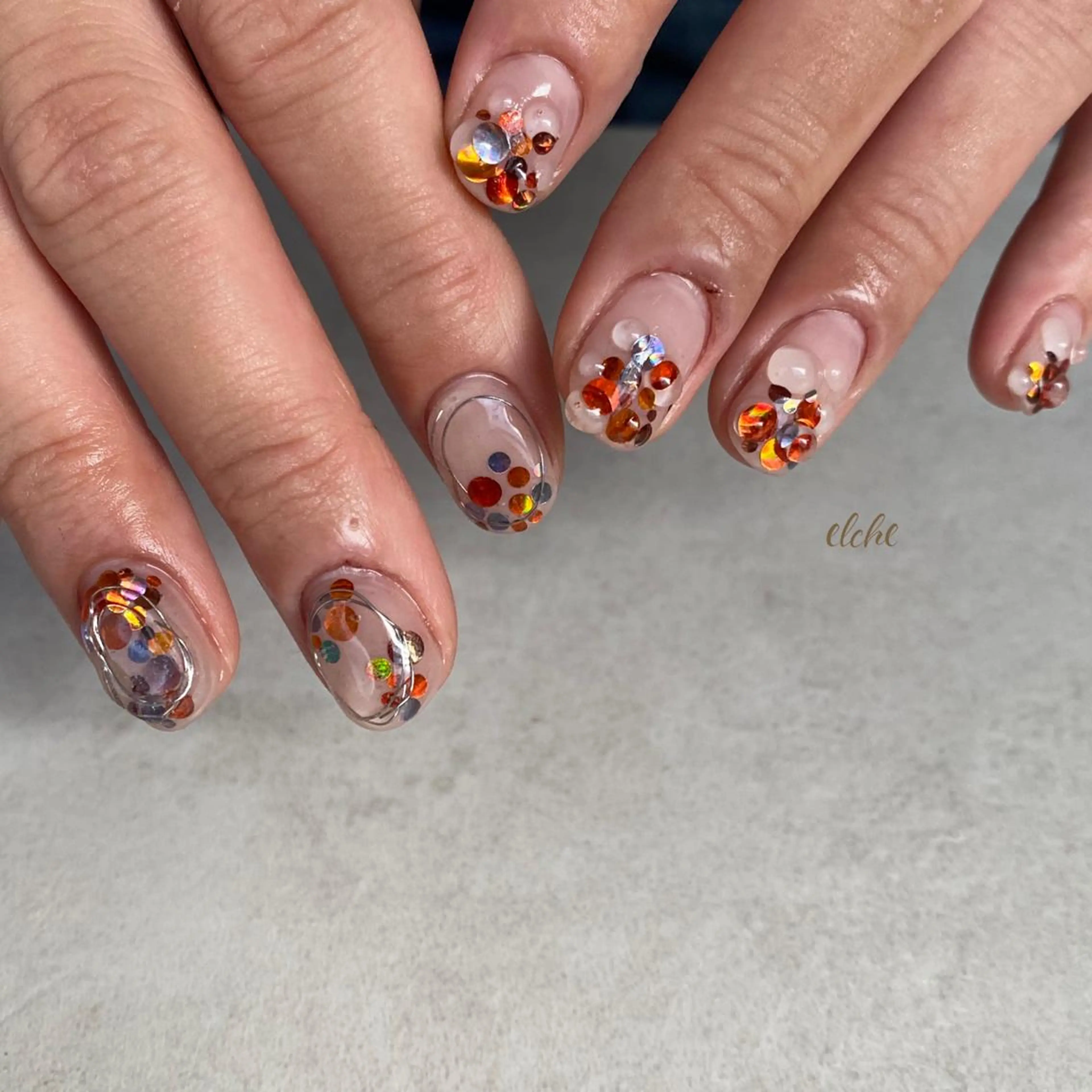 ネイル Rio 𓍼のネイルデザイン