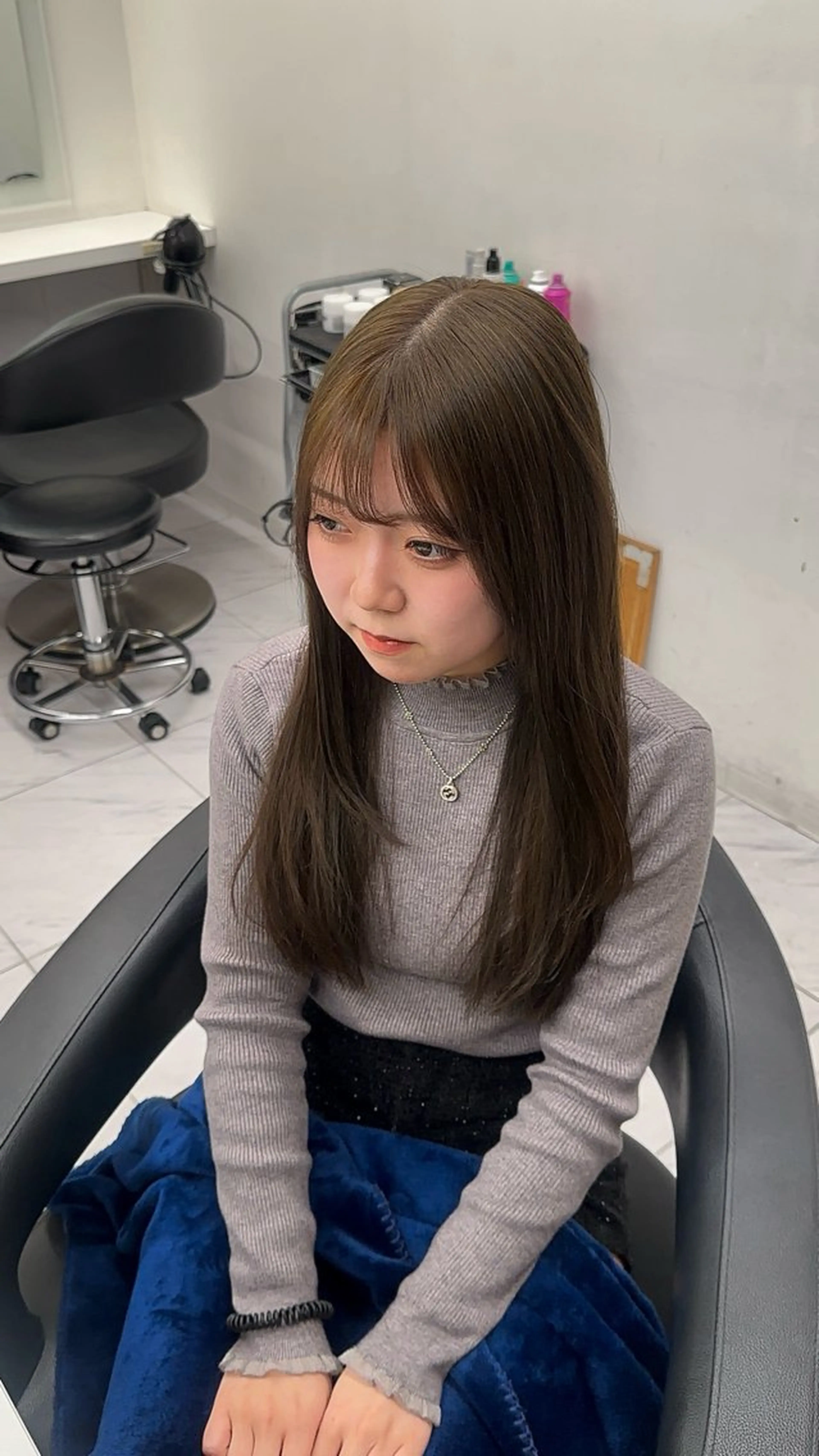 ロング 肌なじみベージュ 🦋azu🦋のヘアスタイル