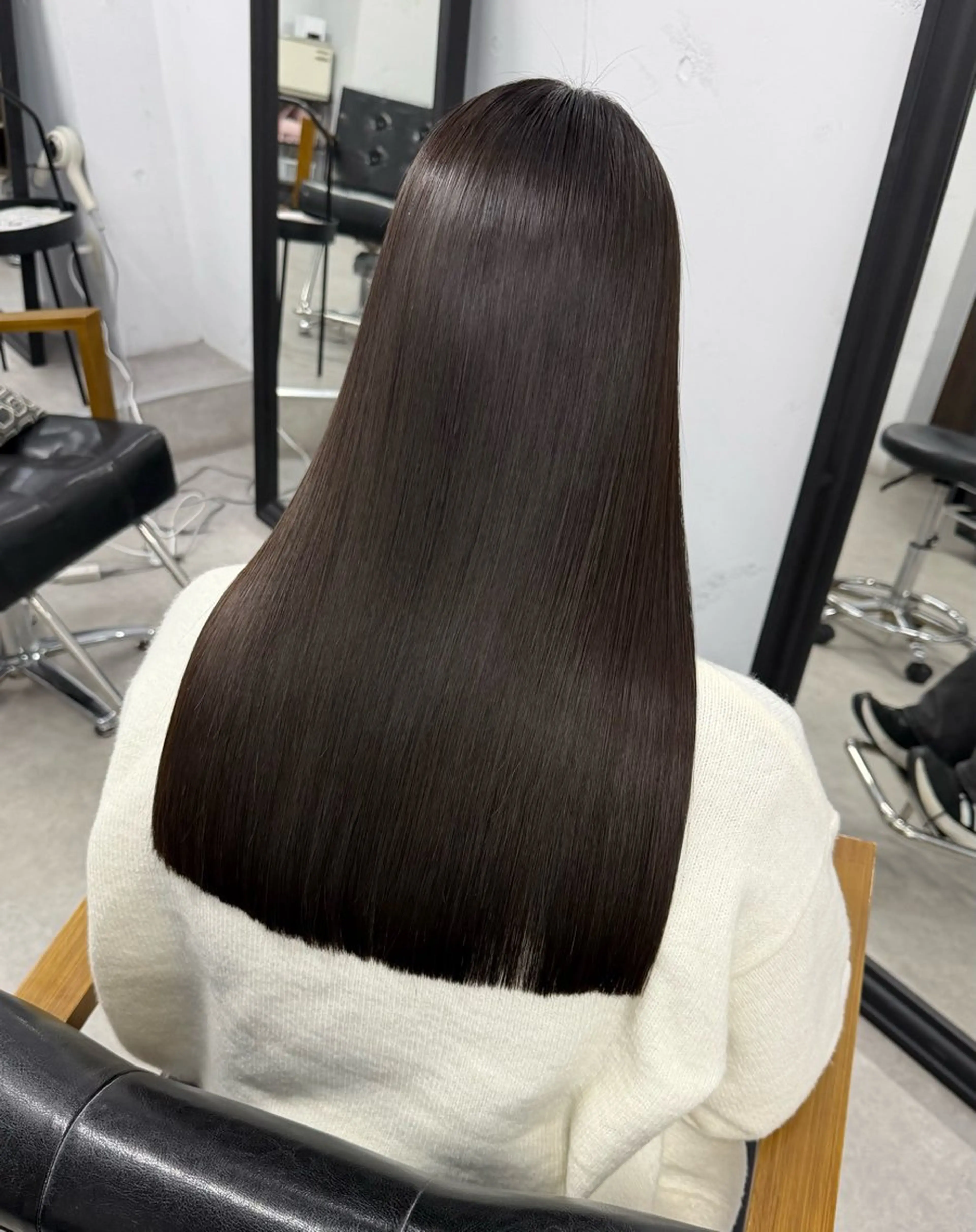 初回✨髪質改善縮毛矯正ストレートエステ＋似合わせカット💫の写真