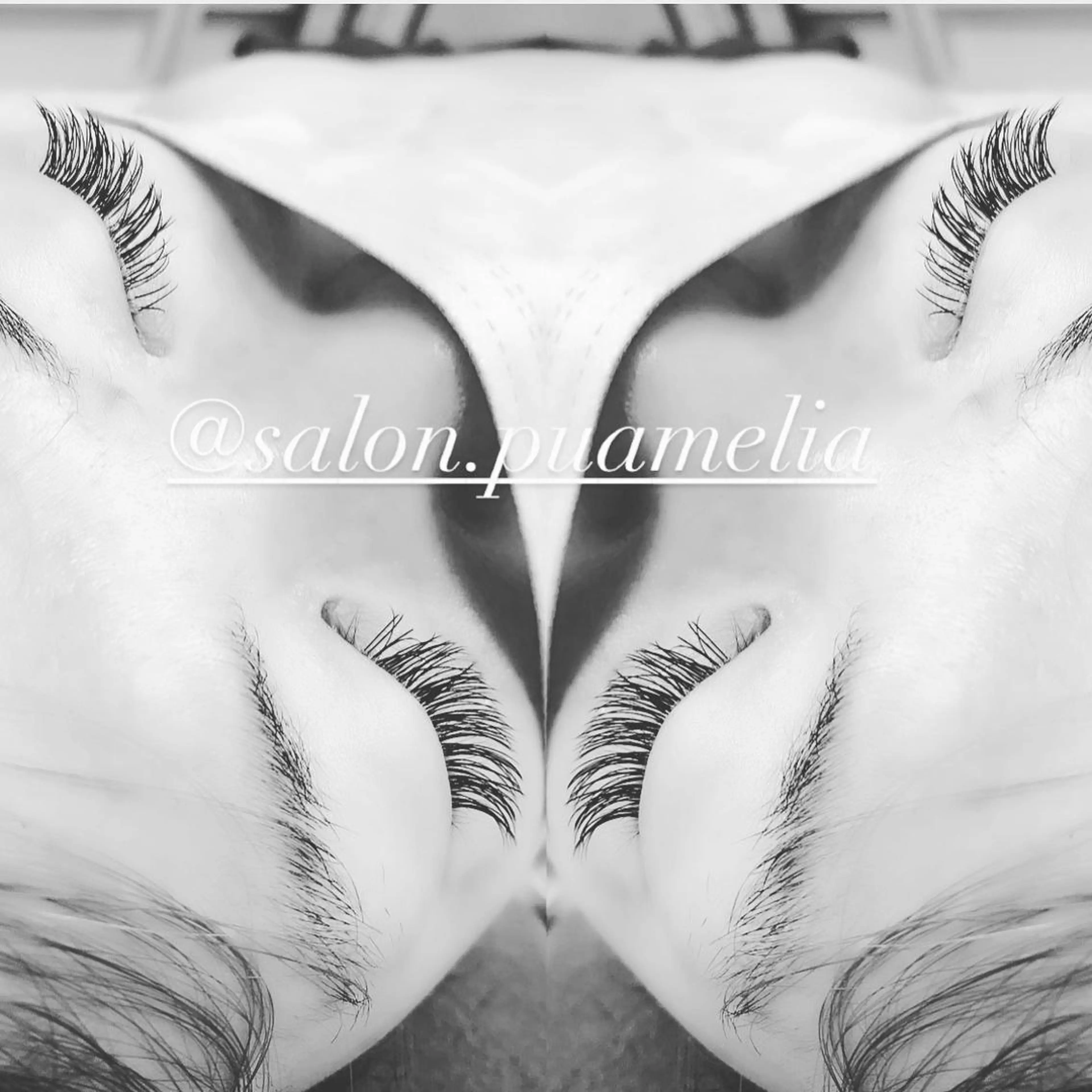 マツエク・マツパ フラットラッシュ Pua Meliaのマツエク・マツパデザイン