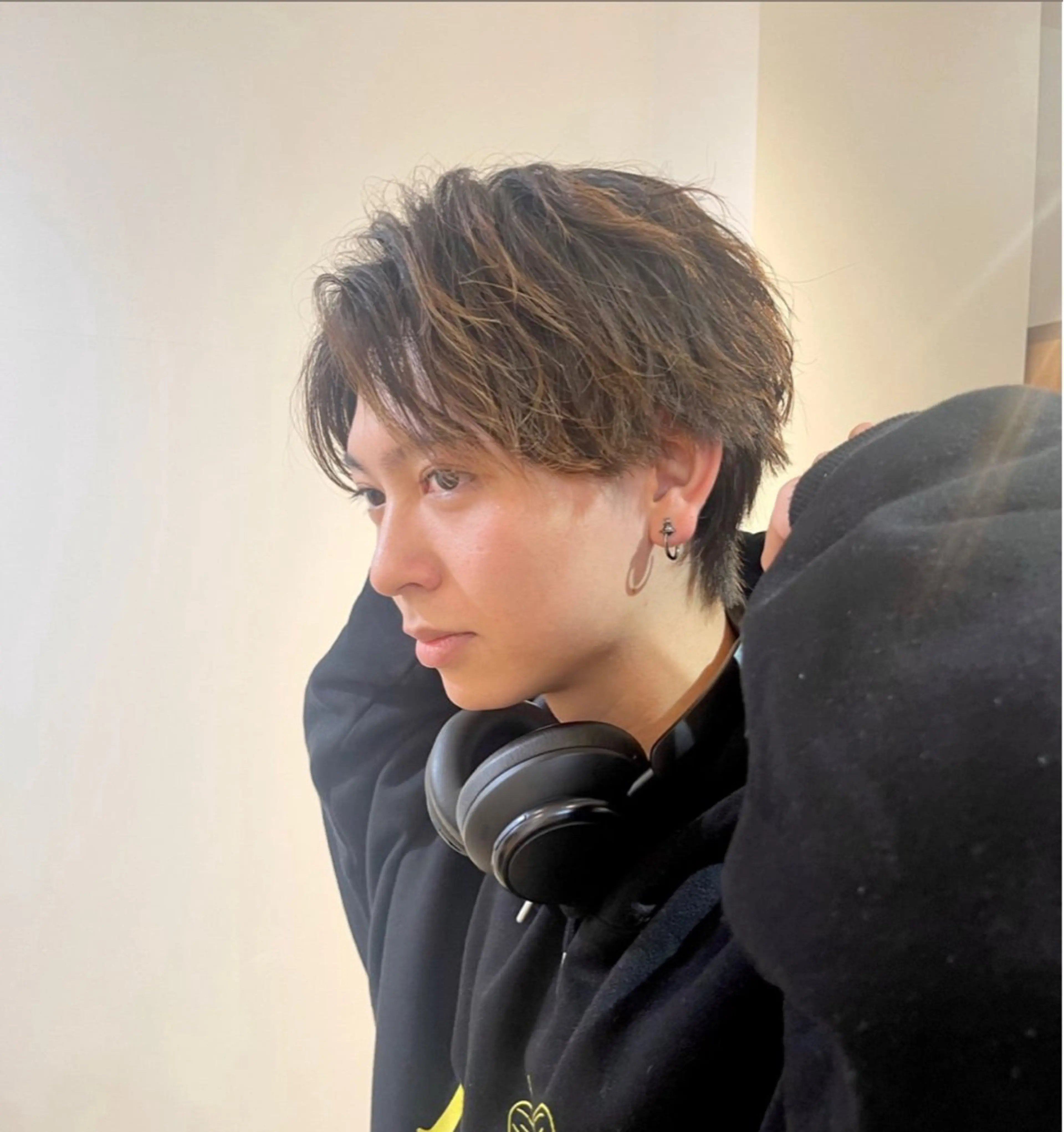 ショート ウルフカット 今田 茜のヘアスタイル