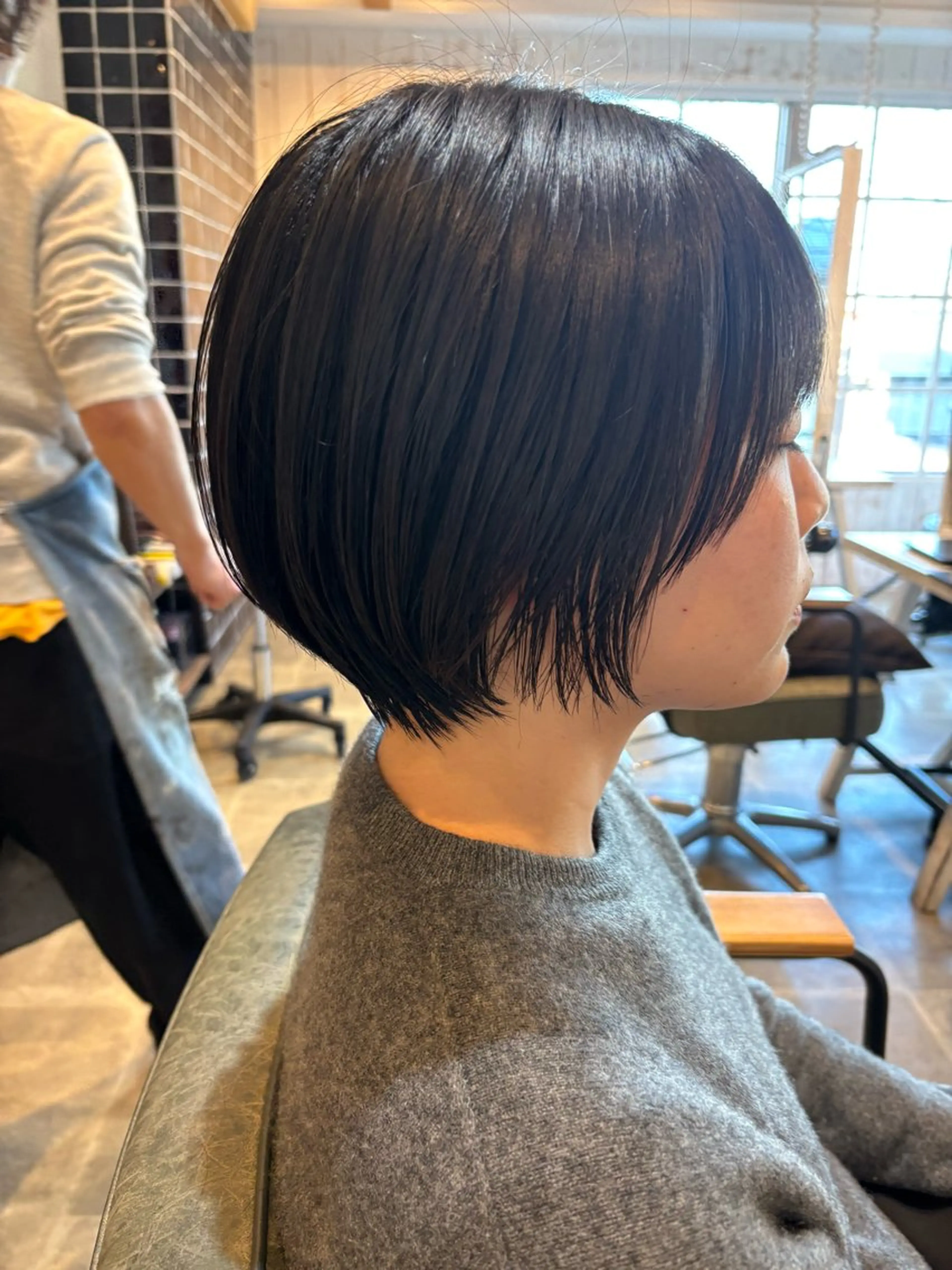 ショート ショートヘア 縮毛矯正 トリートメント ⭐️縮毛矯正⭐️ 髪質改善特化⭐️海のヘアスタイル