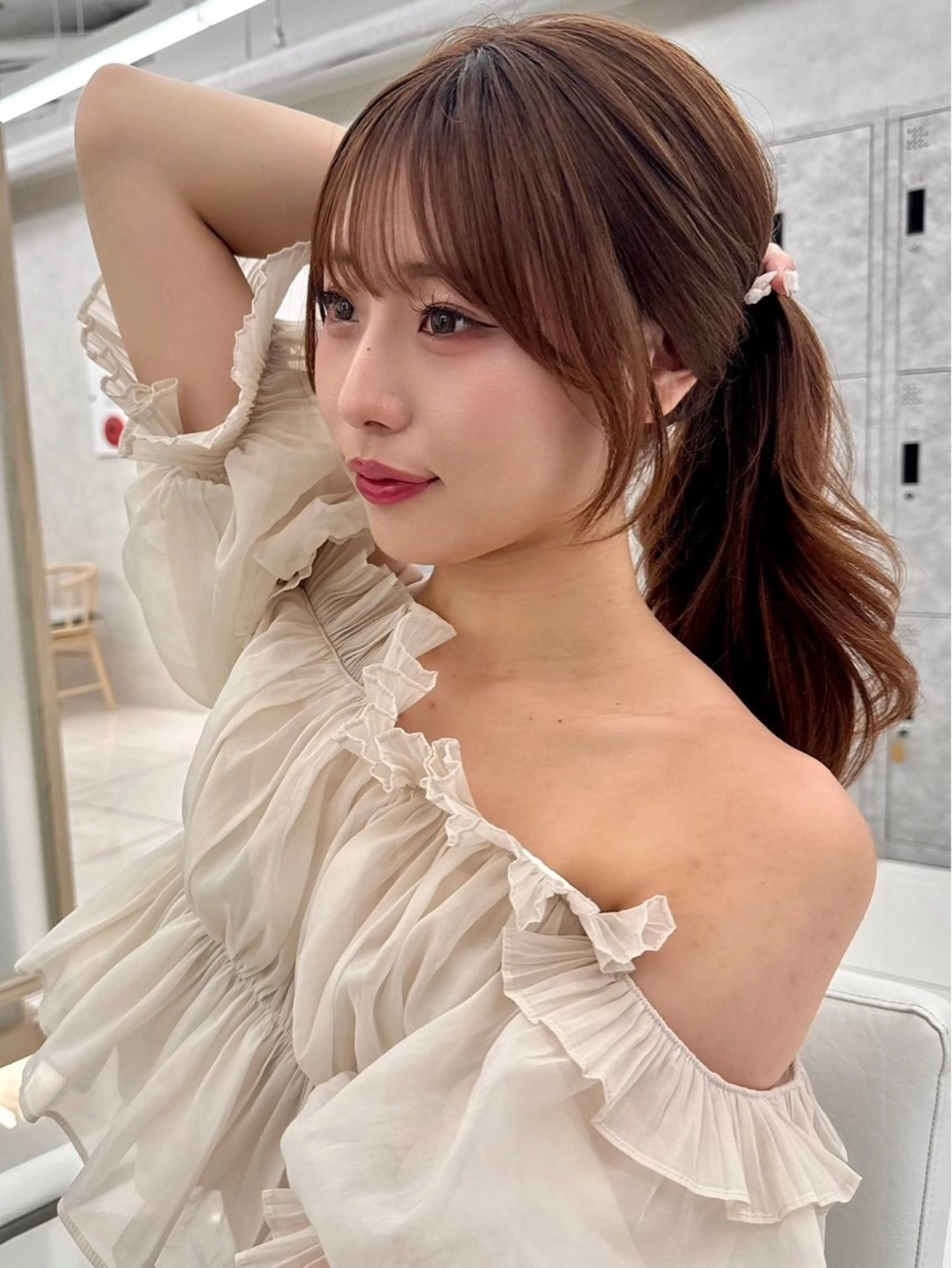 🌷前髪、顔まわりカット＋トリートメント🌷の写真