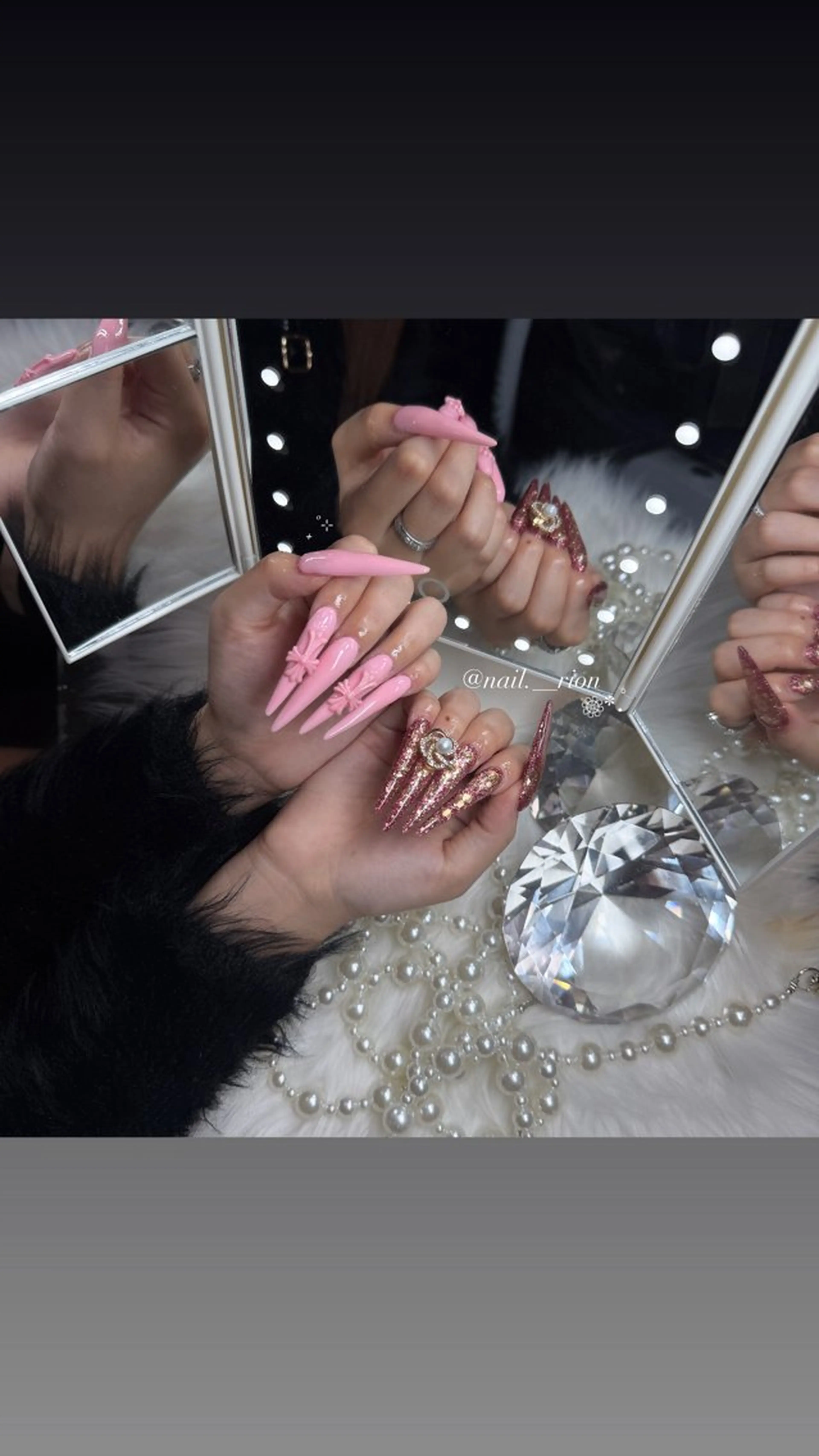 ネイル 加納 莉音のネイルデザイン