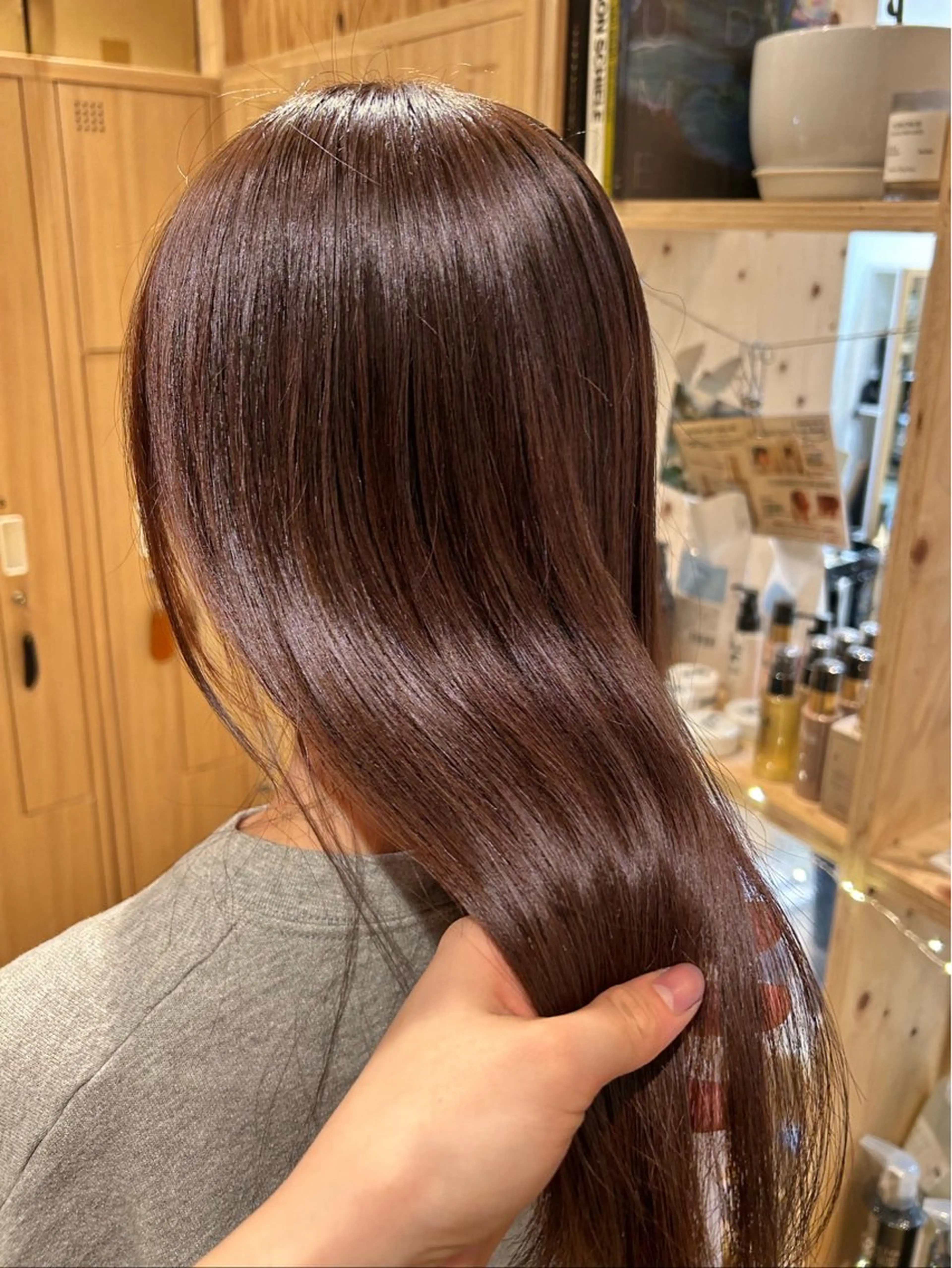 ロング カラー ベージュカラー ブリーチ ダブルカラー ラベンダーカラー ラベンダーベージュ 透明感/ベージュ /kazui🐈のヘアスタイル