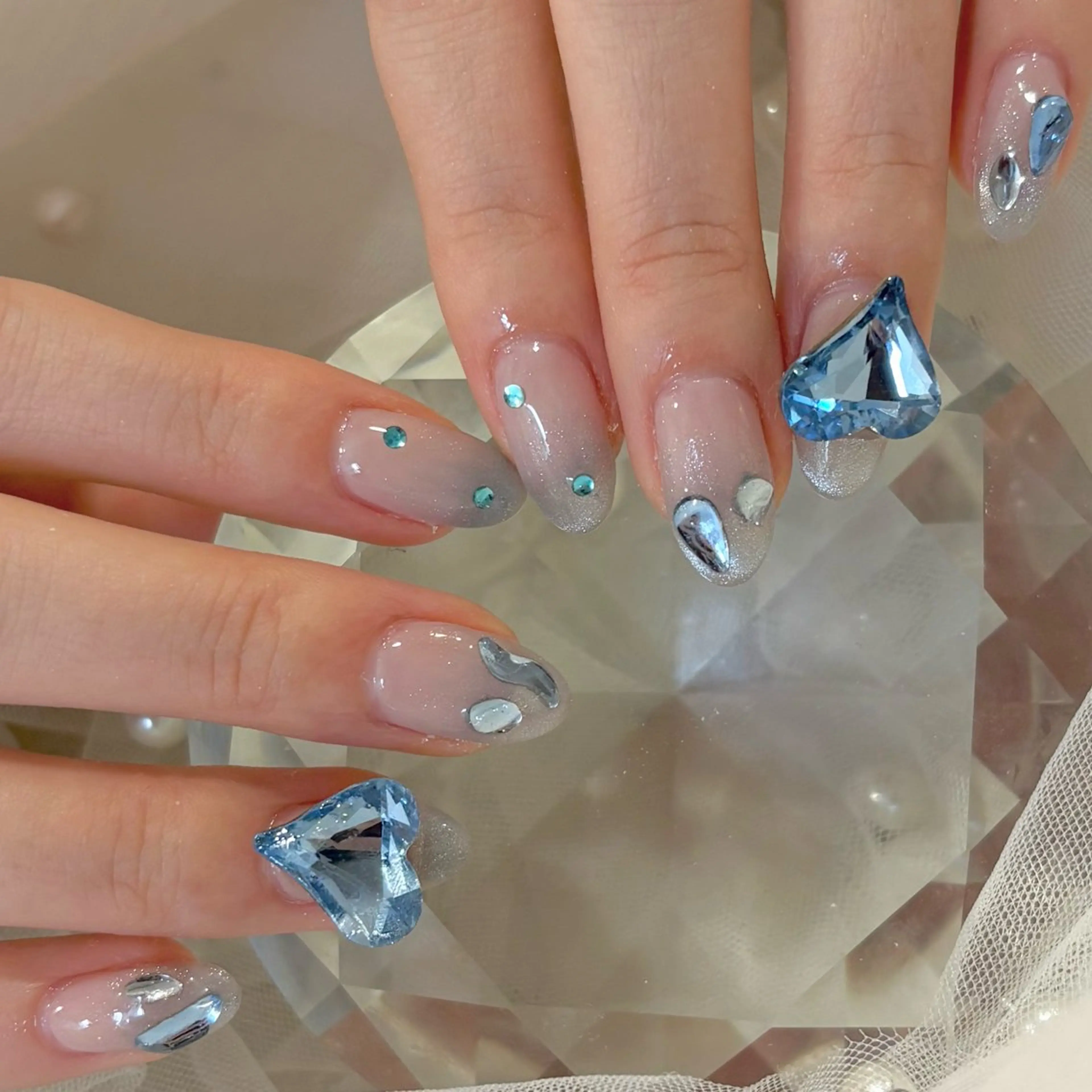 ミディアム NAIL SALON FLOR所属・ワンホンネイル/ 韓国ネイルMAKIのネイルデザイン