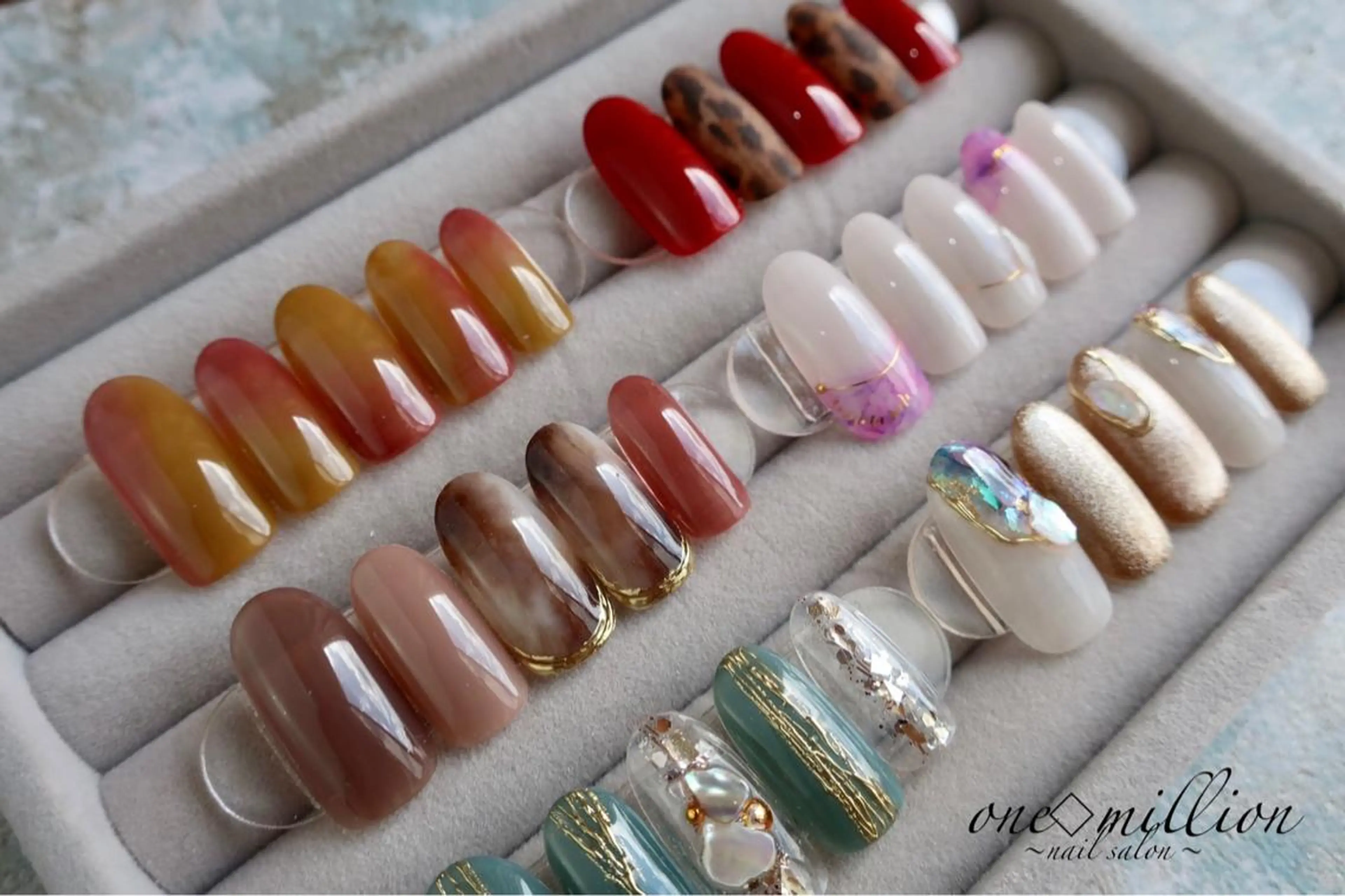ネイル nail salon ワンミリオンのネイルデザイン