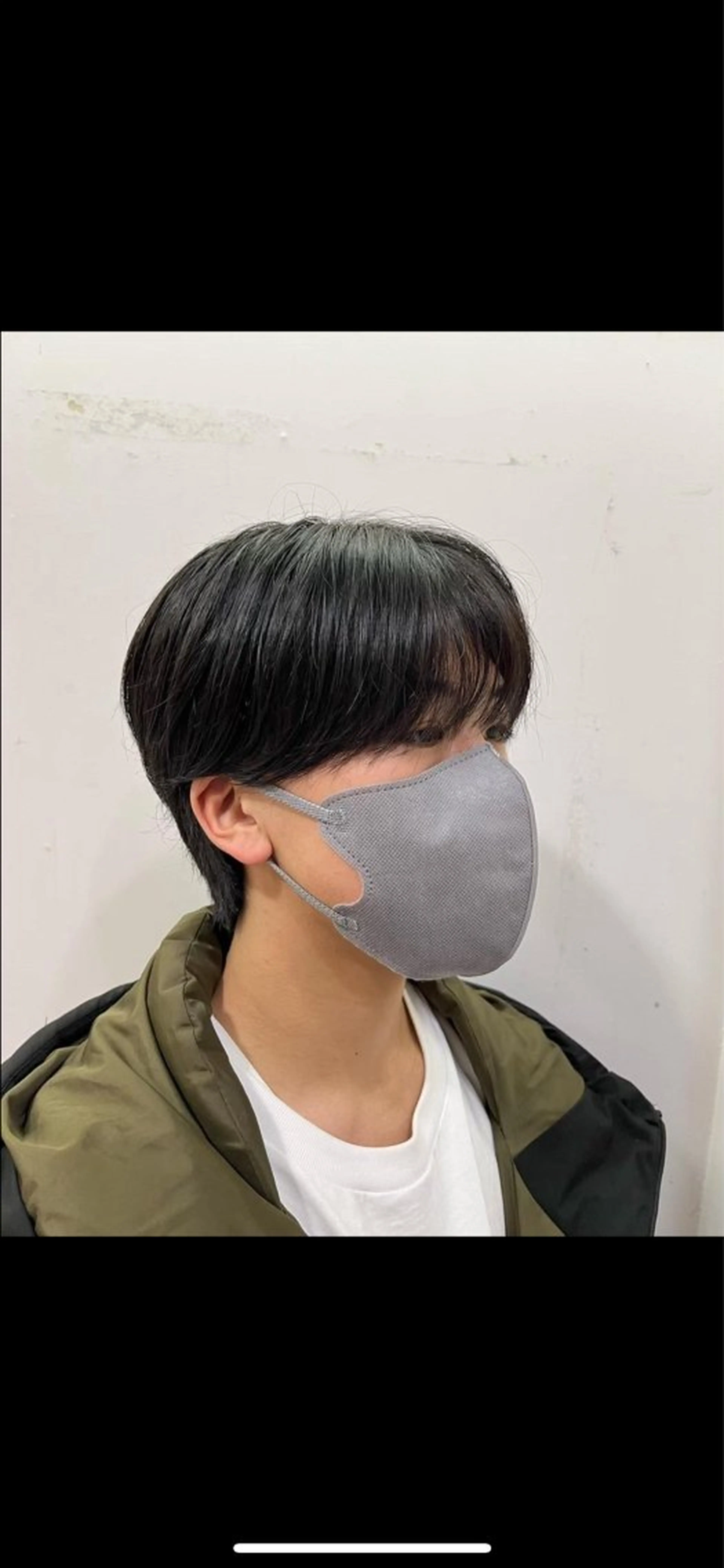 ミディアム 成瀬スパイラル パーマ清水大隼のヘアスタイル