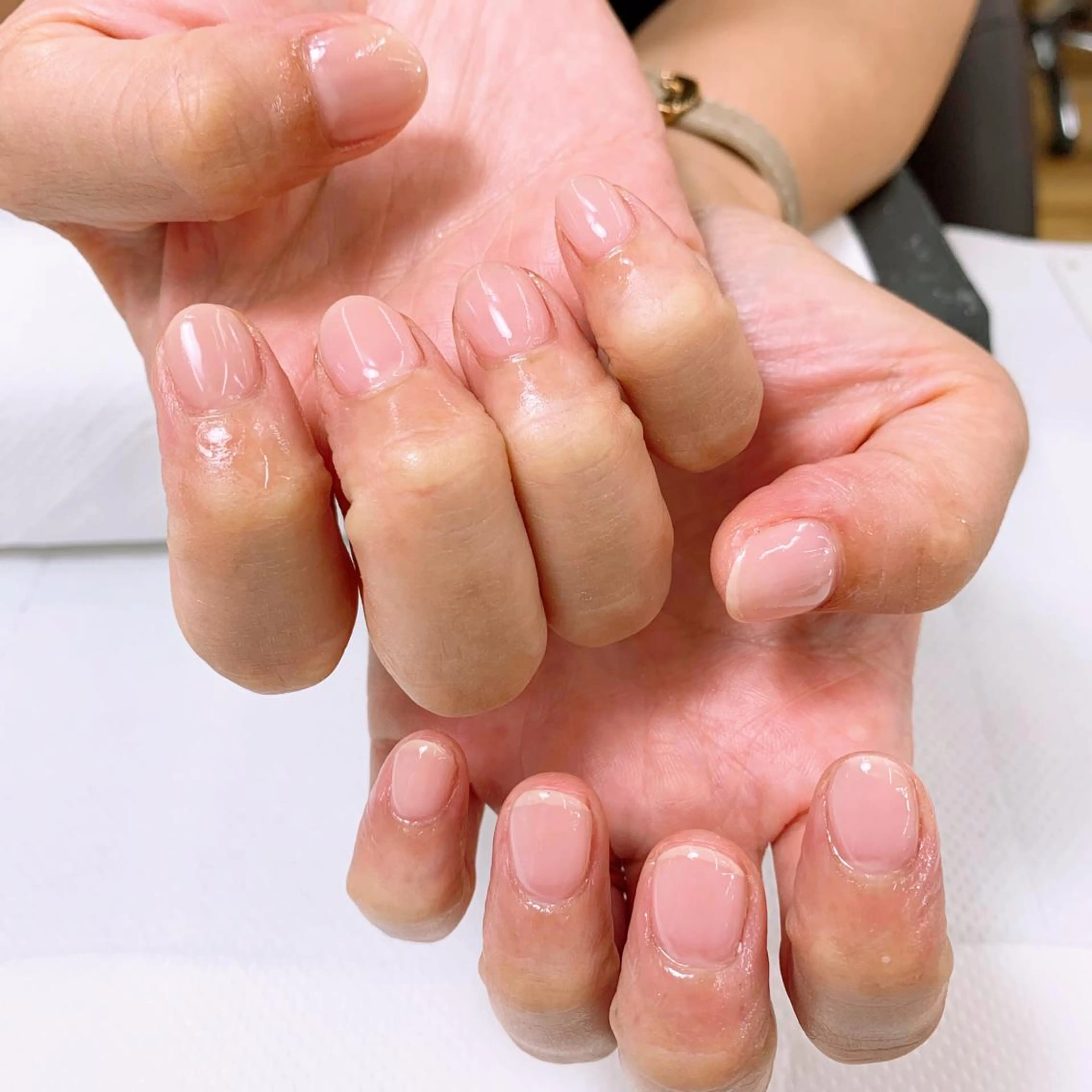 ネイル クリアネイル ⭐︎休業中の練習⭐︎ JNA認定講師髙橋のネイルデザイン