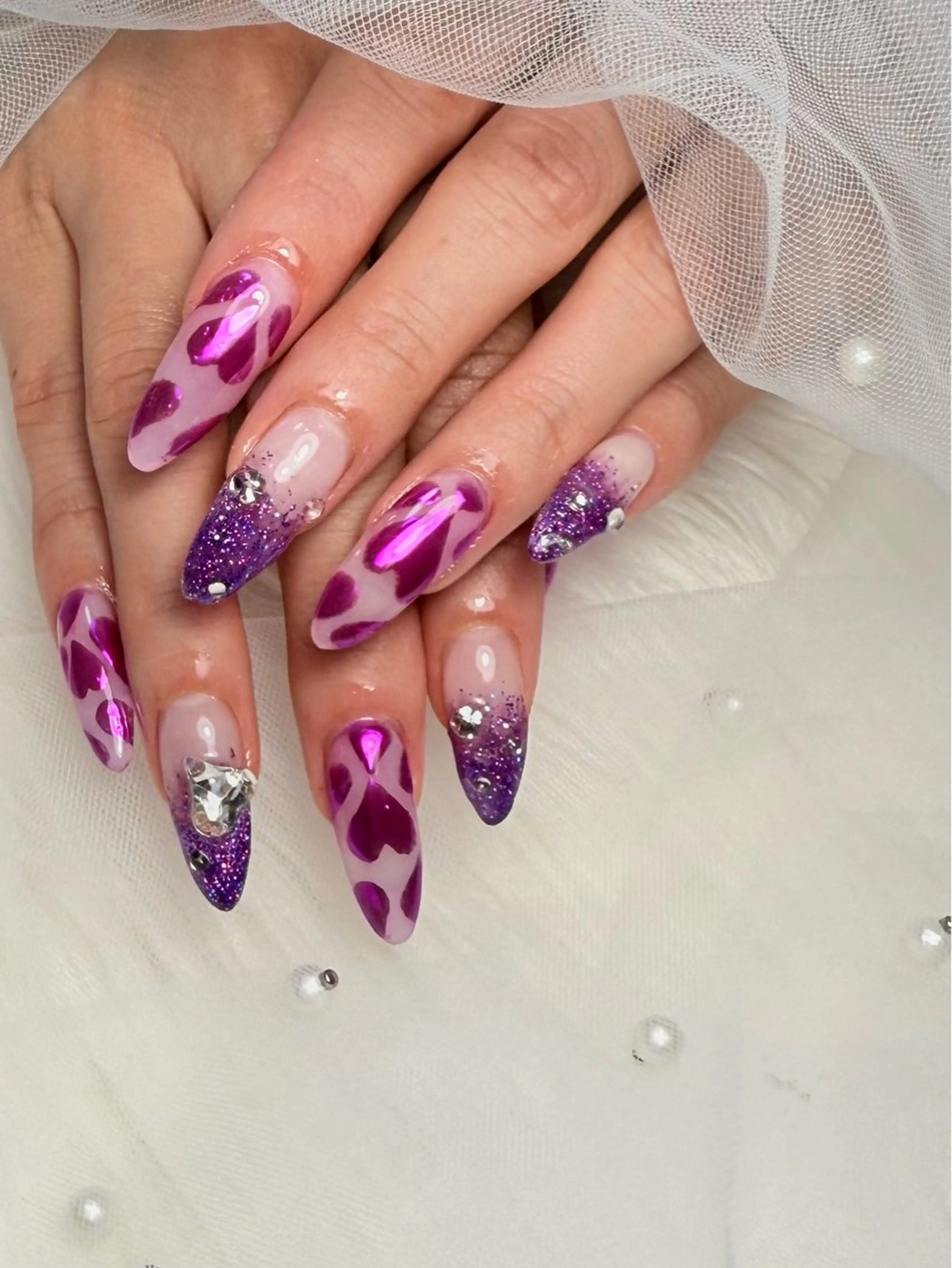 ミディアム ハンドネイル 🌹Belle Nail🌹のネイルデザイン