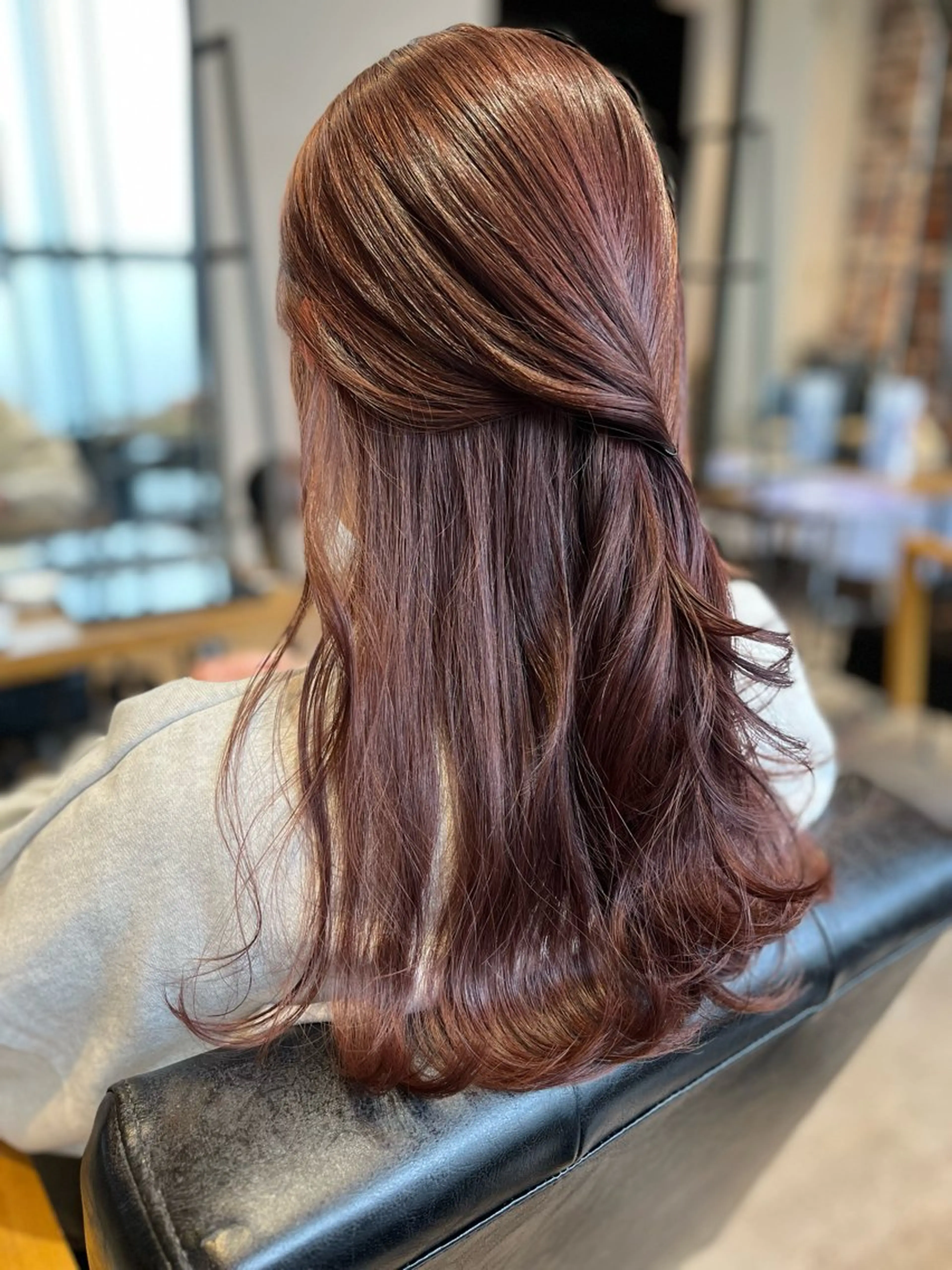 セミロング 🌻韓国風ヘア🌻 ✨🌷ナナコ🌷のヘアスタイル