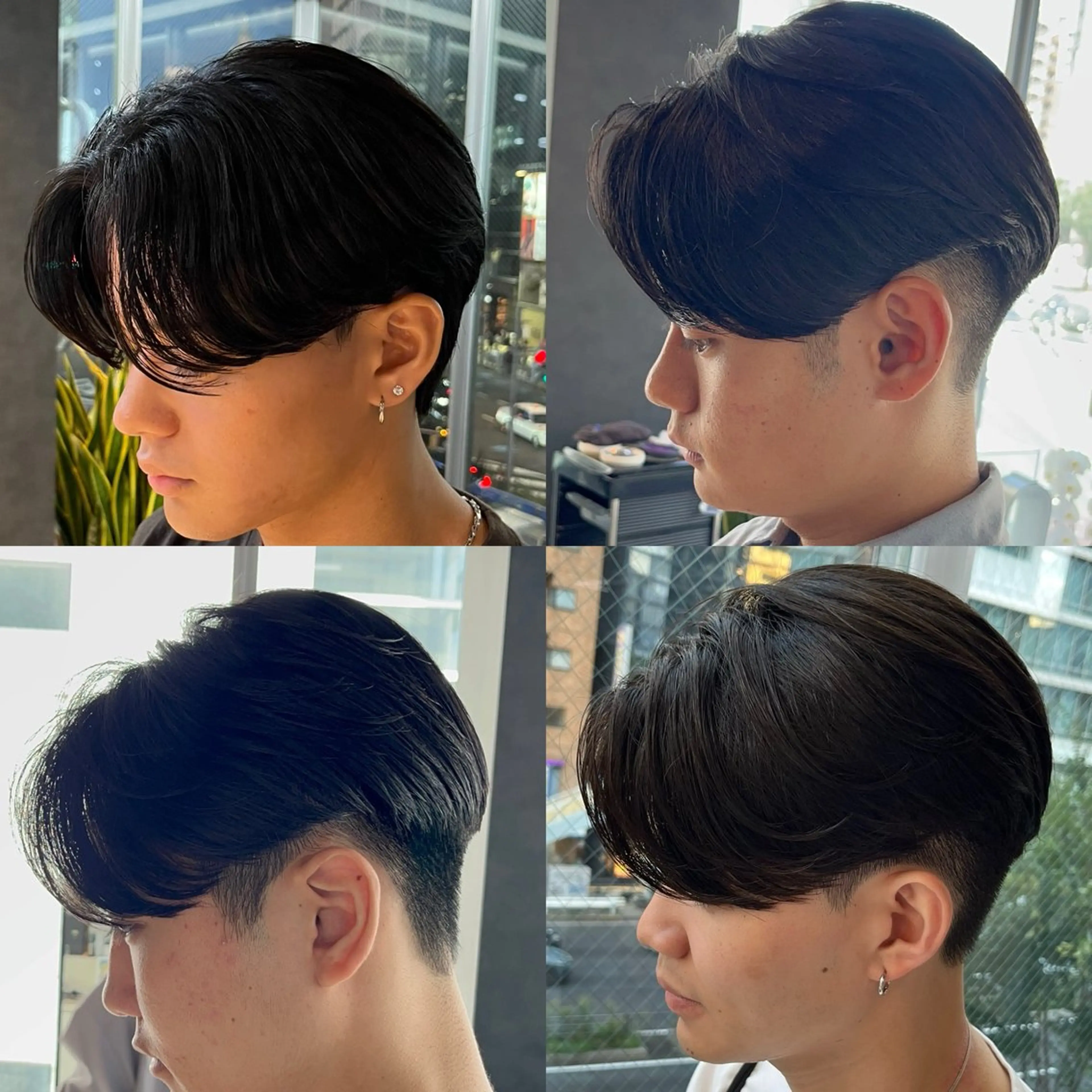 メンズ カット 縮毛矯正 毛流れが作れる 縮毛矯正/渡部純生のヘアスタイル