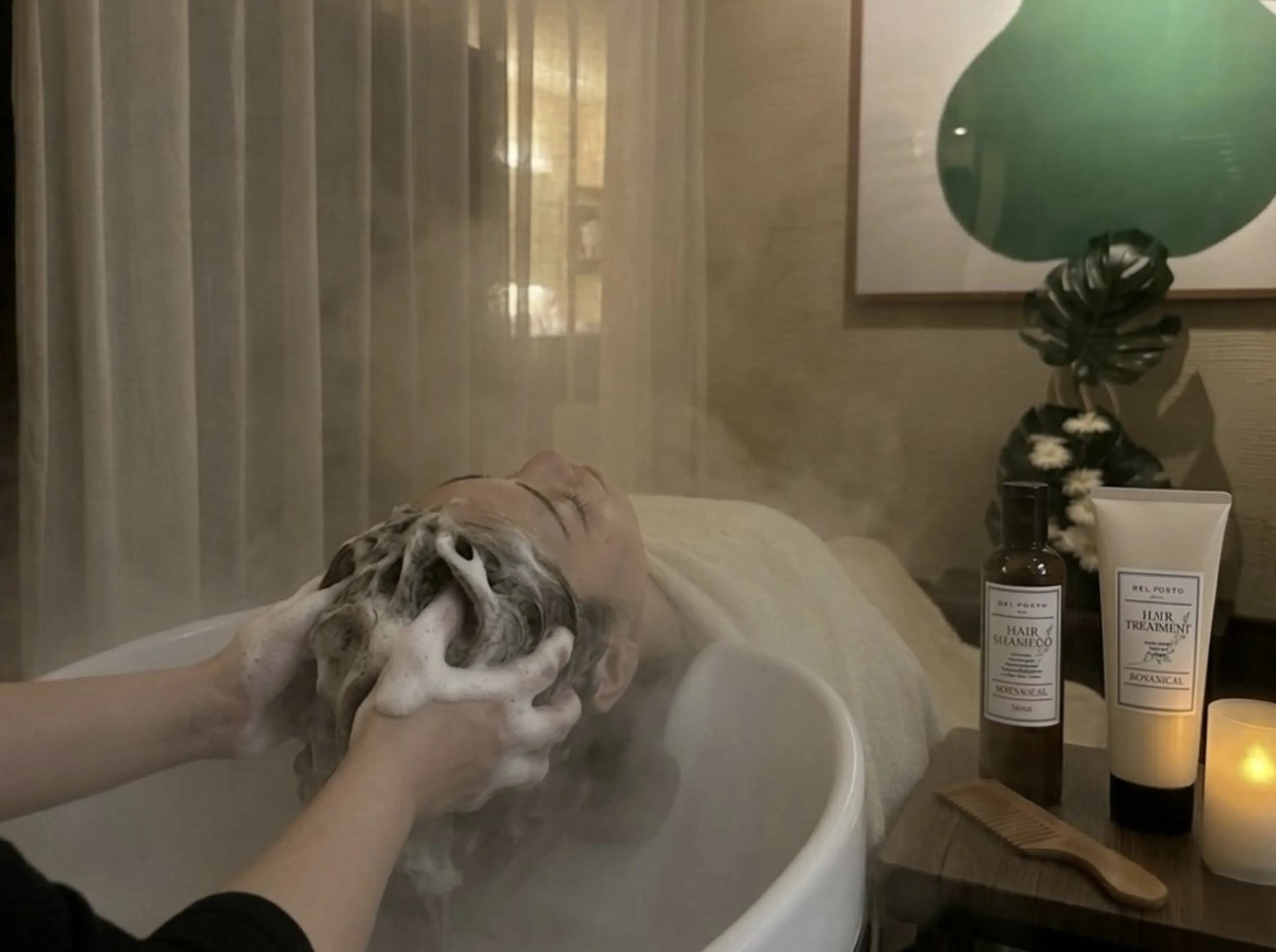 ヘッドスパ BEL POSTO所属・スパニスト  YUMI.のヘアスタイル