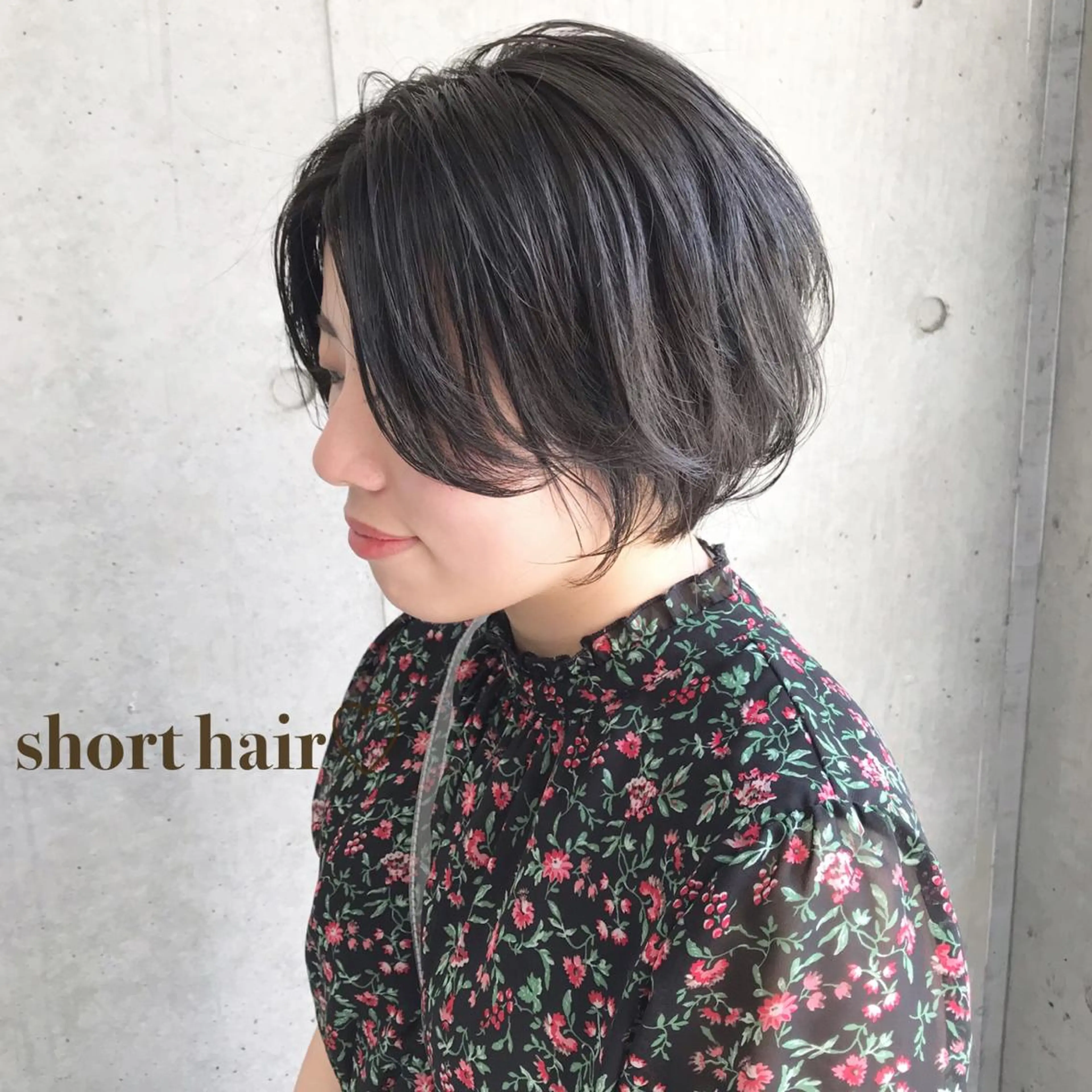 ショート カラー ボブ ショートヘア カット ヘアカラー 似合わせ提案サラ艶♡ 彩華のヘアスタイル