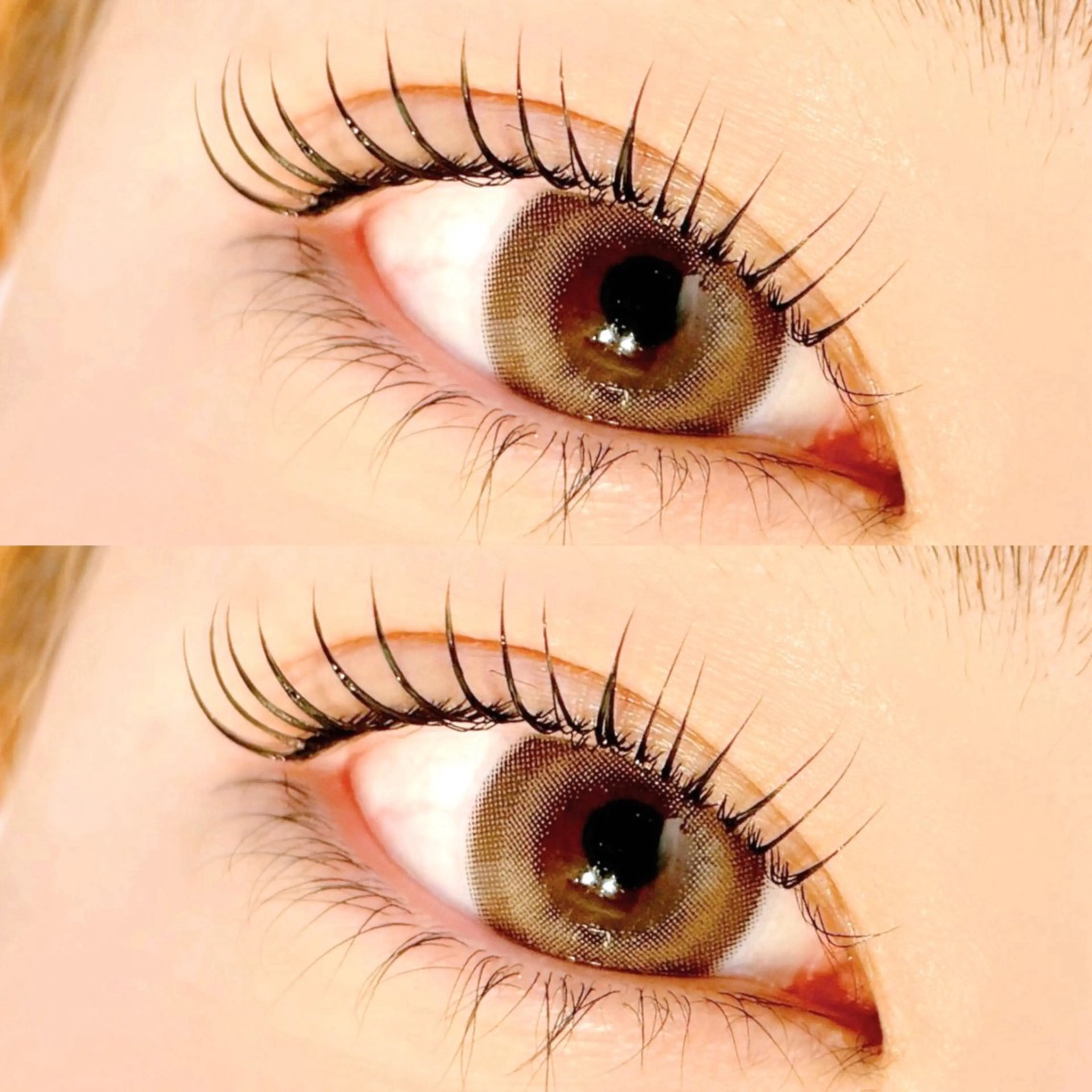 マツエク・マツパ ナチュラル パリジェンヌラッシュリフト まつげパーマ 一重×まつ毛パーマ 表参道eyelist KONOMIのマツエク・マツパデザイン