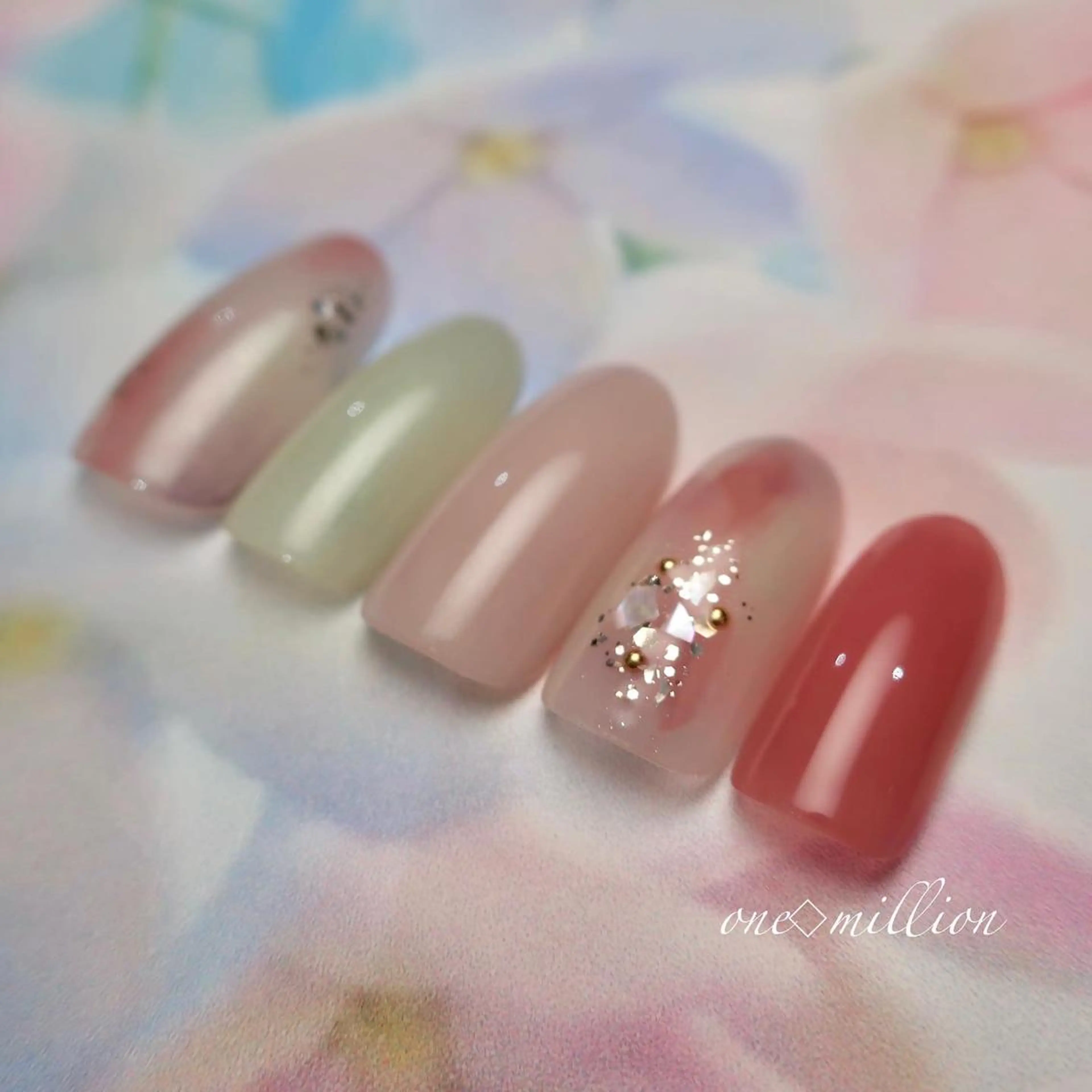 ネイル nail salon ワンミリオンのネイルデザイン